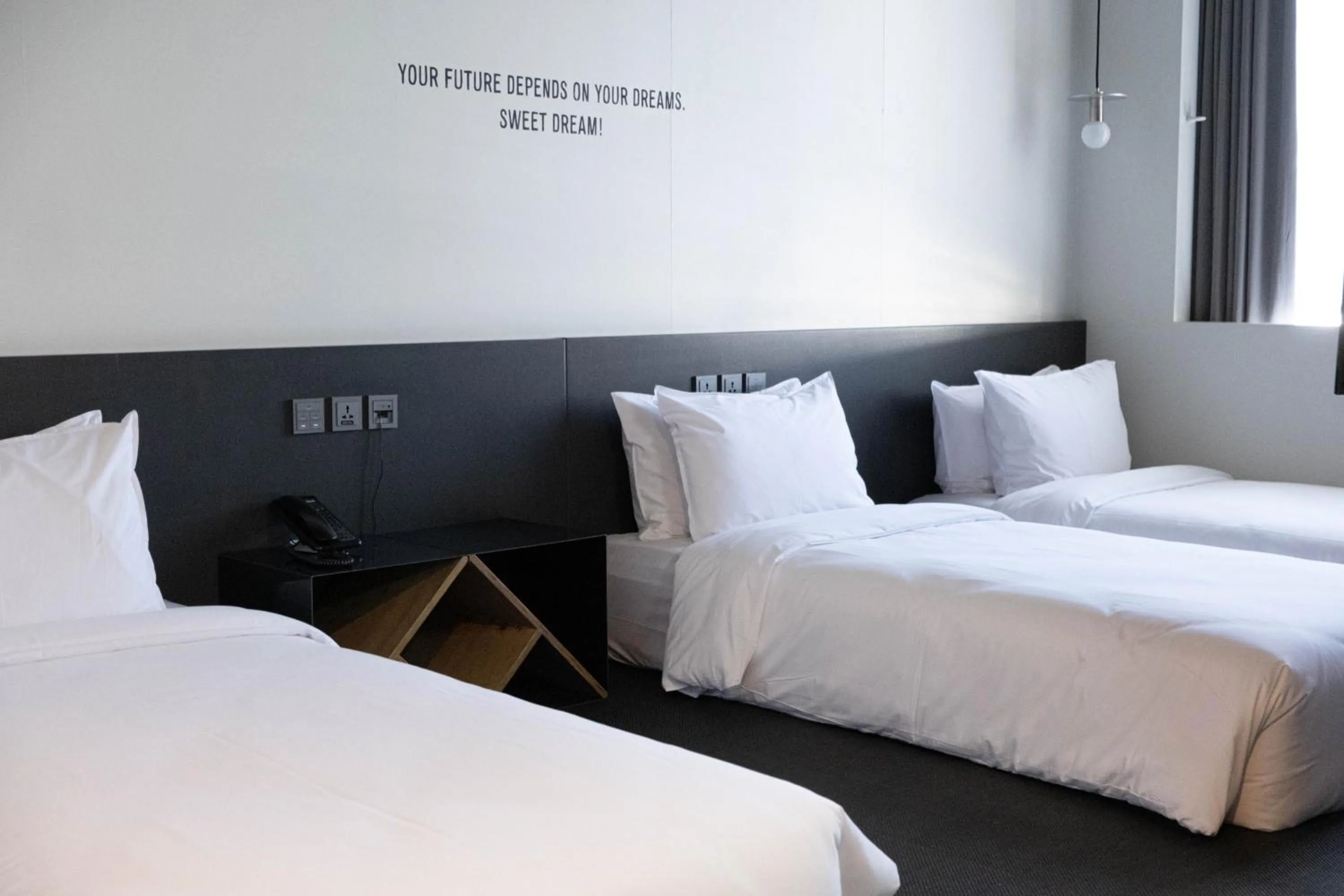 Bed in Hotel Cappuccino