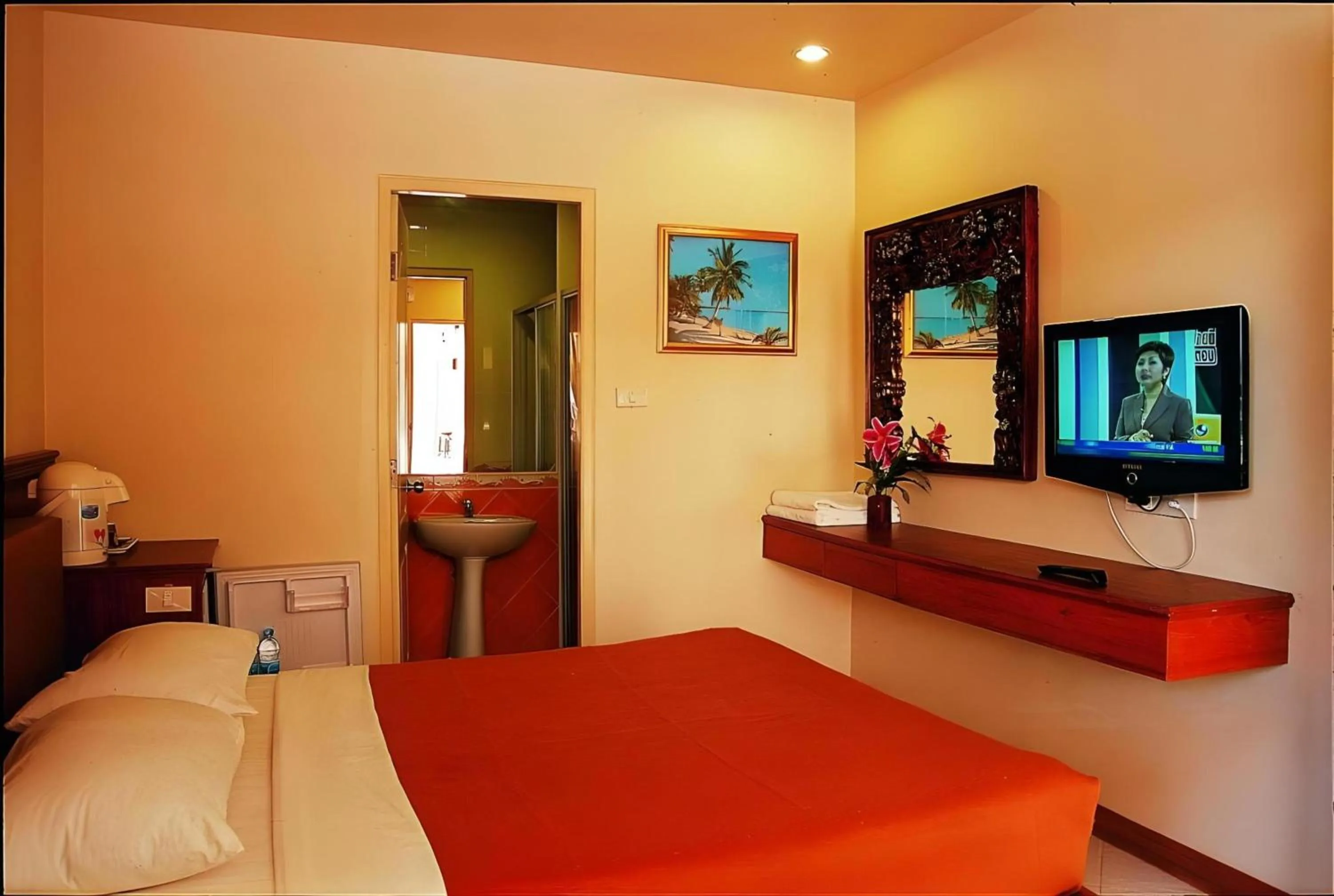 Bed in Pom Pom Residence