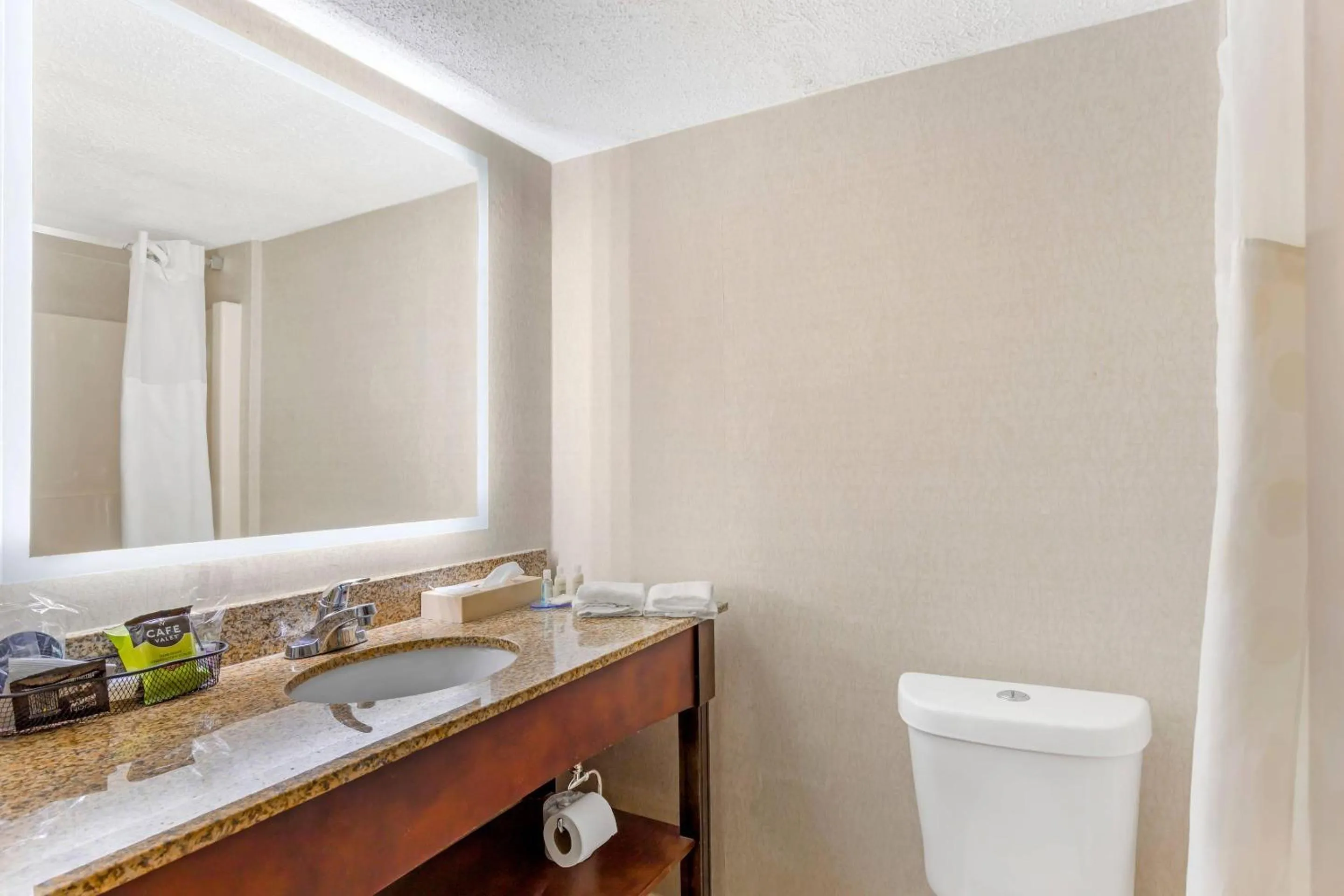 Bedroom in MainStay Suites Lansing West