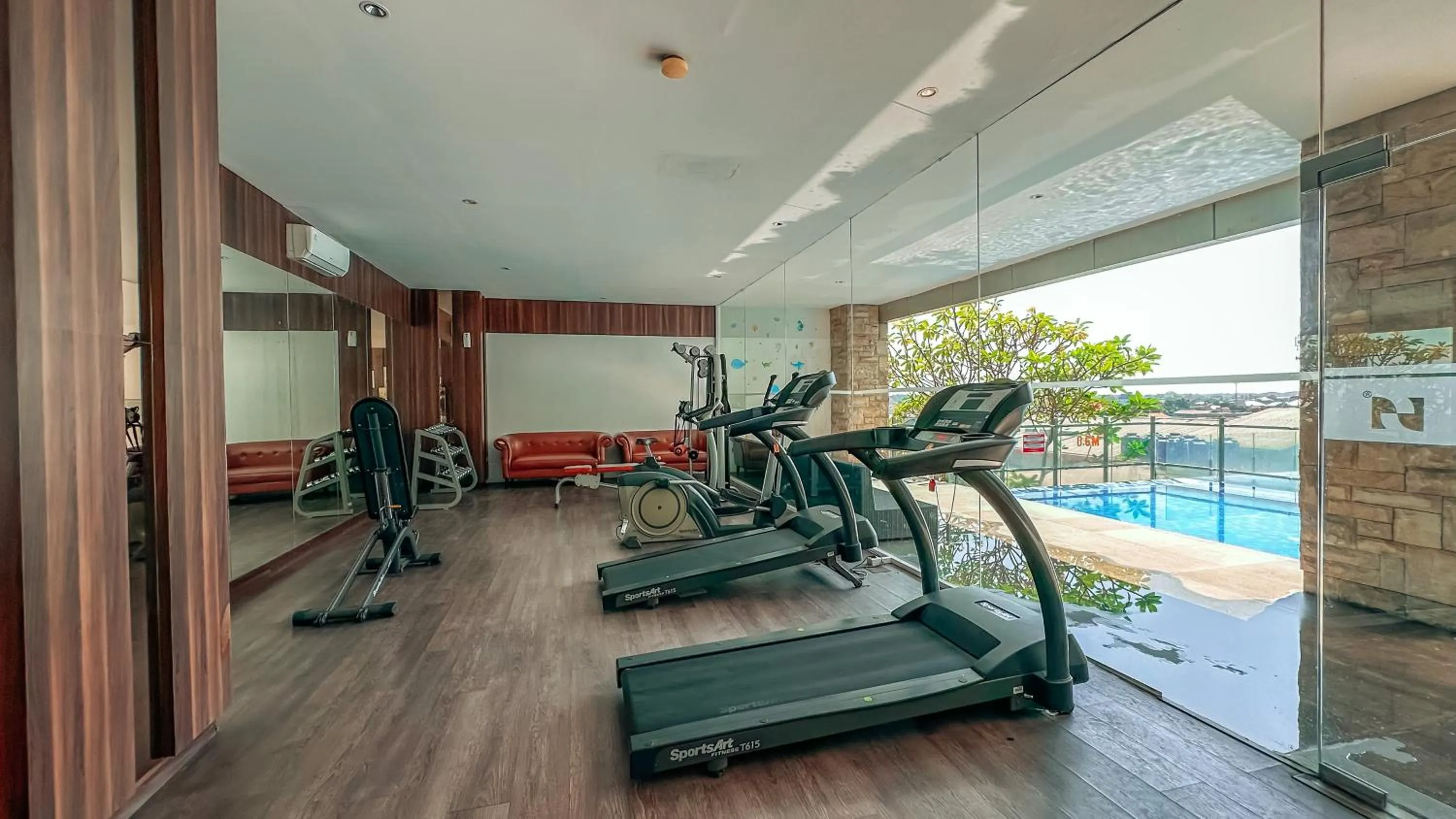 Fitness centre/facilities in Swiss-Belinn Karawang