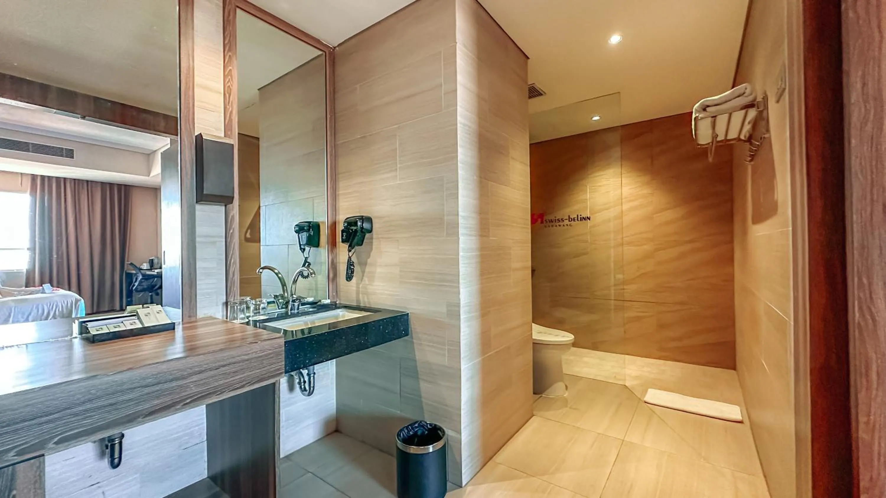 Bathroom in Swiss-Belinn Karawang
