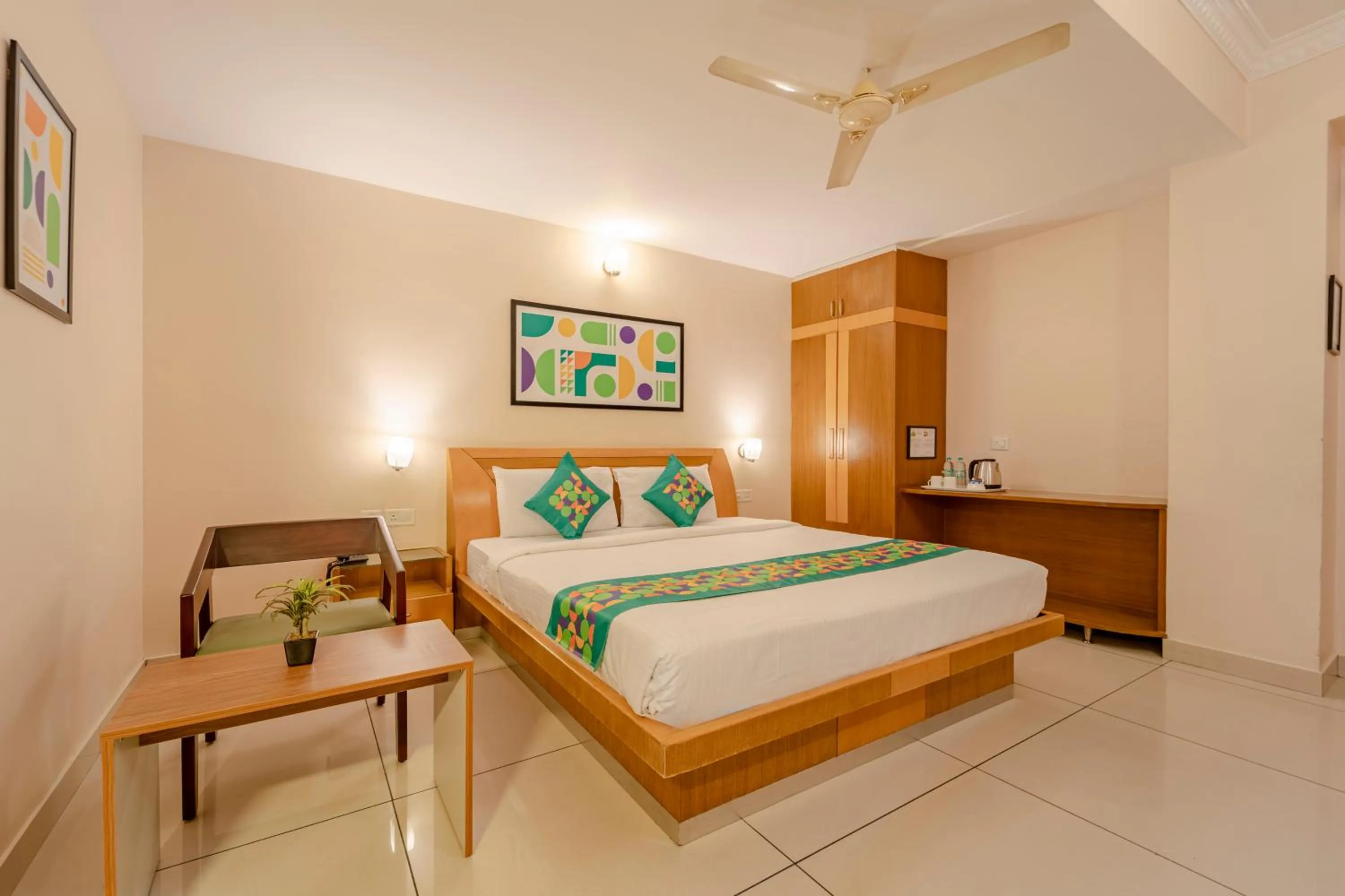 Deluxe Family Room - single occupancy in Treebo Akshaya Palace Inn