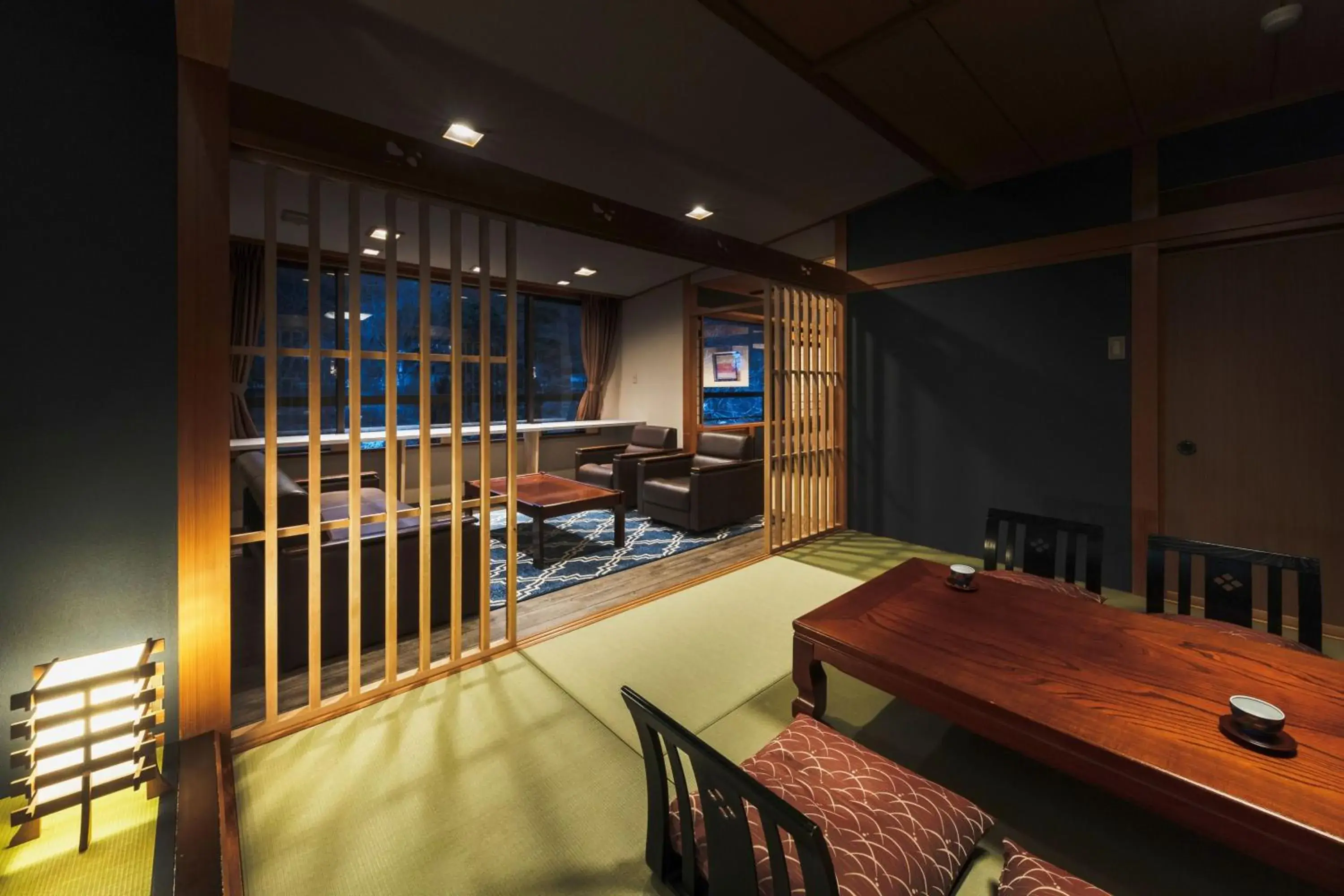 Japanese-Style Suite Room with Bed-Top Floor - Non-Smoking in Takamiya Bettei Kuon Japanese-Style Suite Room with Bed-Top Floor - Non-Smoking in Takamiya Bettei Kuon