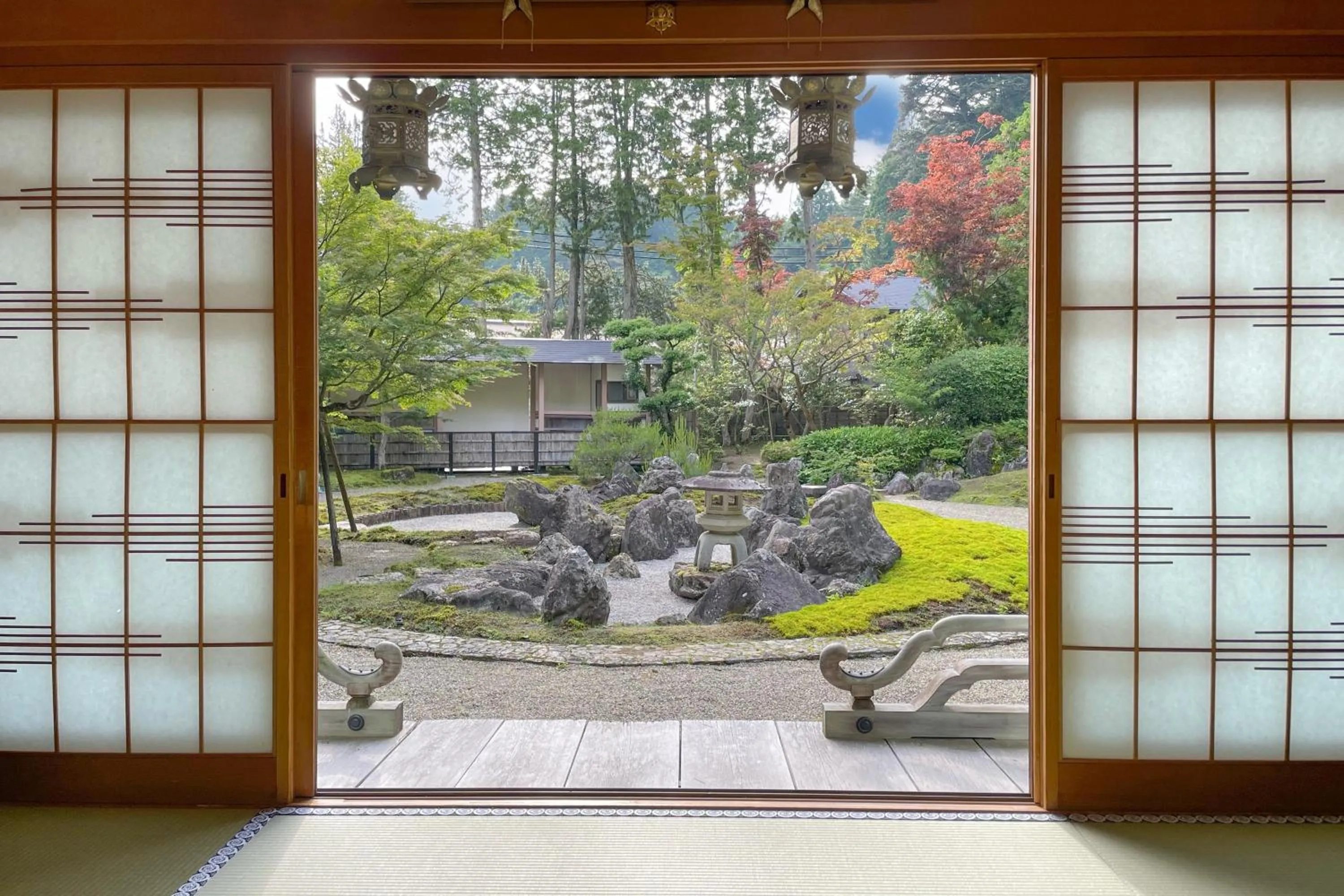 View (from property/room) in 高野山 宿坊 総持院 -Koyasan Shukubo Sojiin-