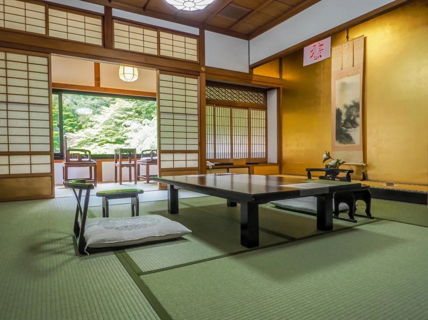 Dining area in 高野山 宿坊 総持院 -Koyasan Shukubo Sojiin-