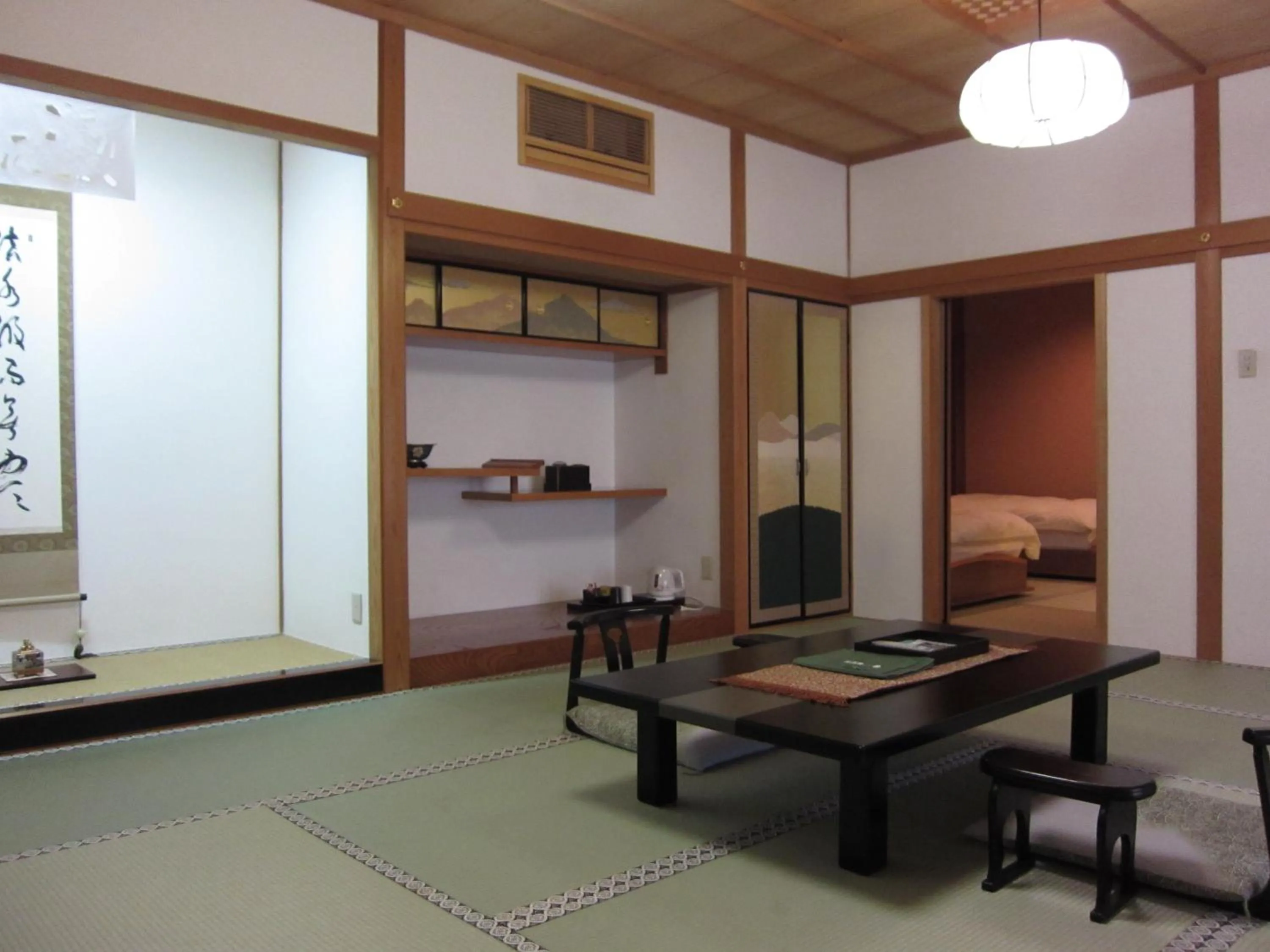Seating area in 高野山 宿坊 総持院 -Koyasan Shukubo Sojiin-
