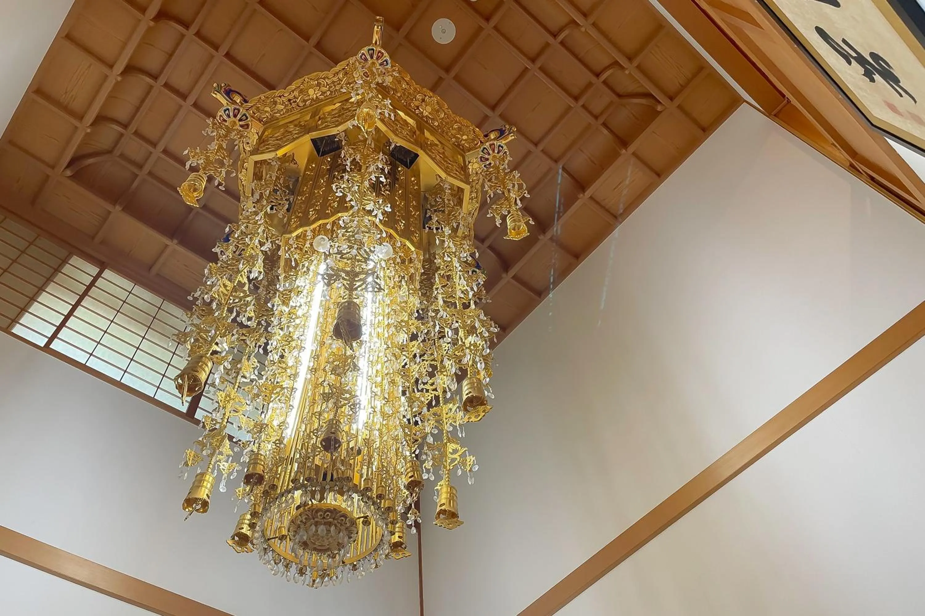 Decorative detail in 高野山 宿坊 総持院 -Koyasan Shukubo Sojiin-