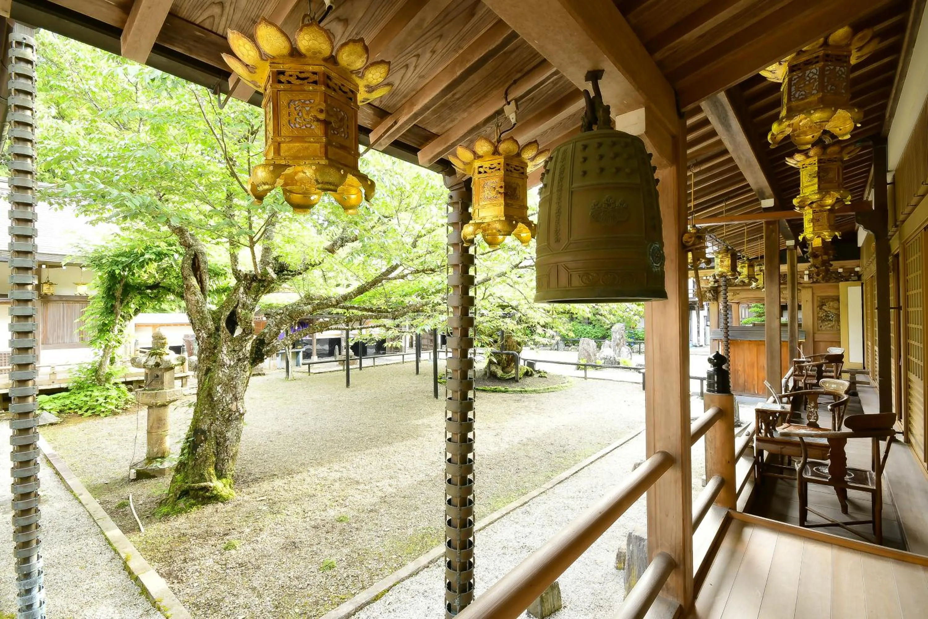 Area and facilities in 高野山 宿坊 総持院 -Koyasan Shukubo Sojiin-