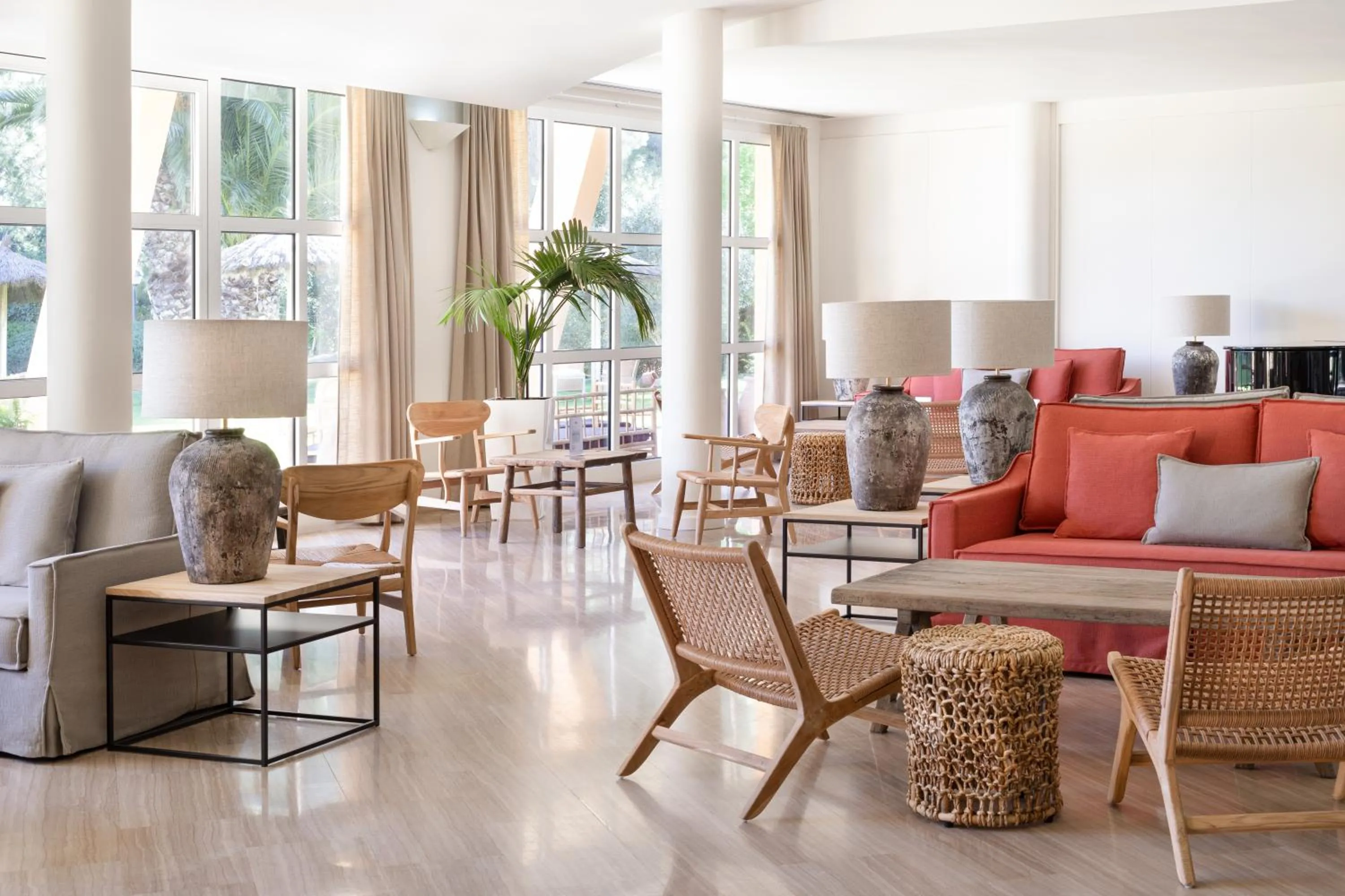 Communal lounge/ TV room in Hotel Sa Punta - Adults Only fr13