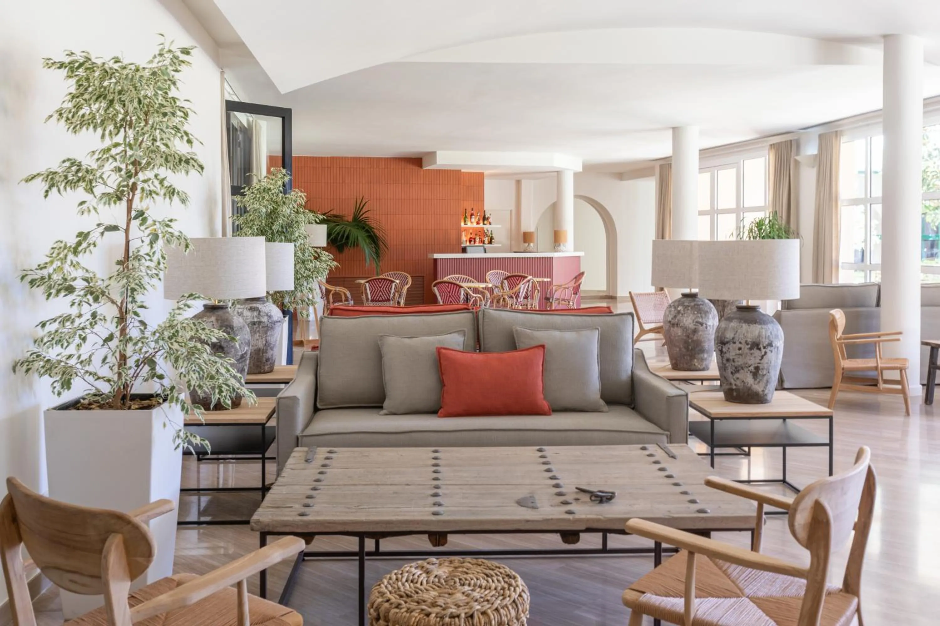 Communal lounge/ TV room in Hotel Sa Punta - Adults Only fr13