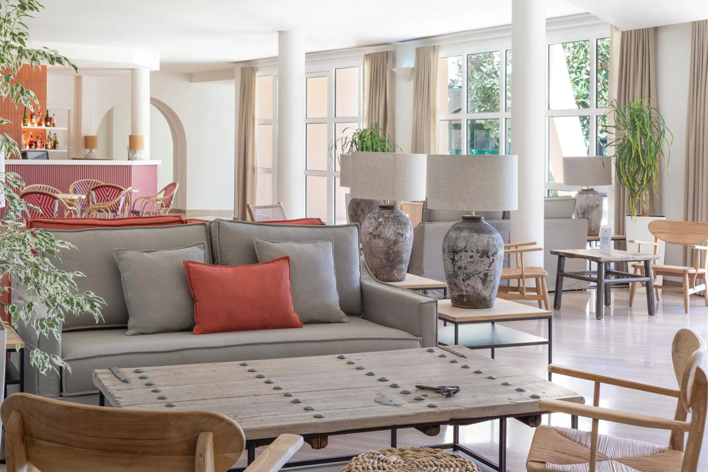 Communal lounge/ TV room in Hotel Sa Punta - Adults Only fr13