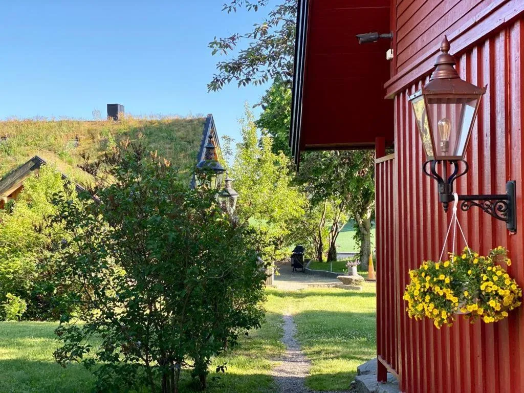 Garden in Sarpsborg Apartments - Utne Camping