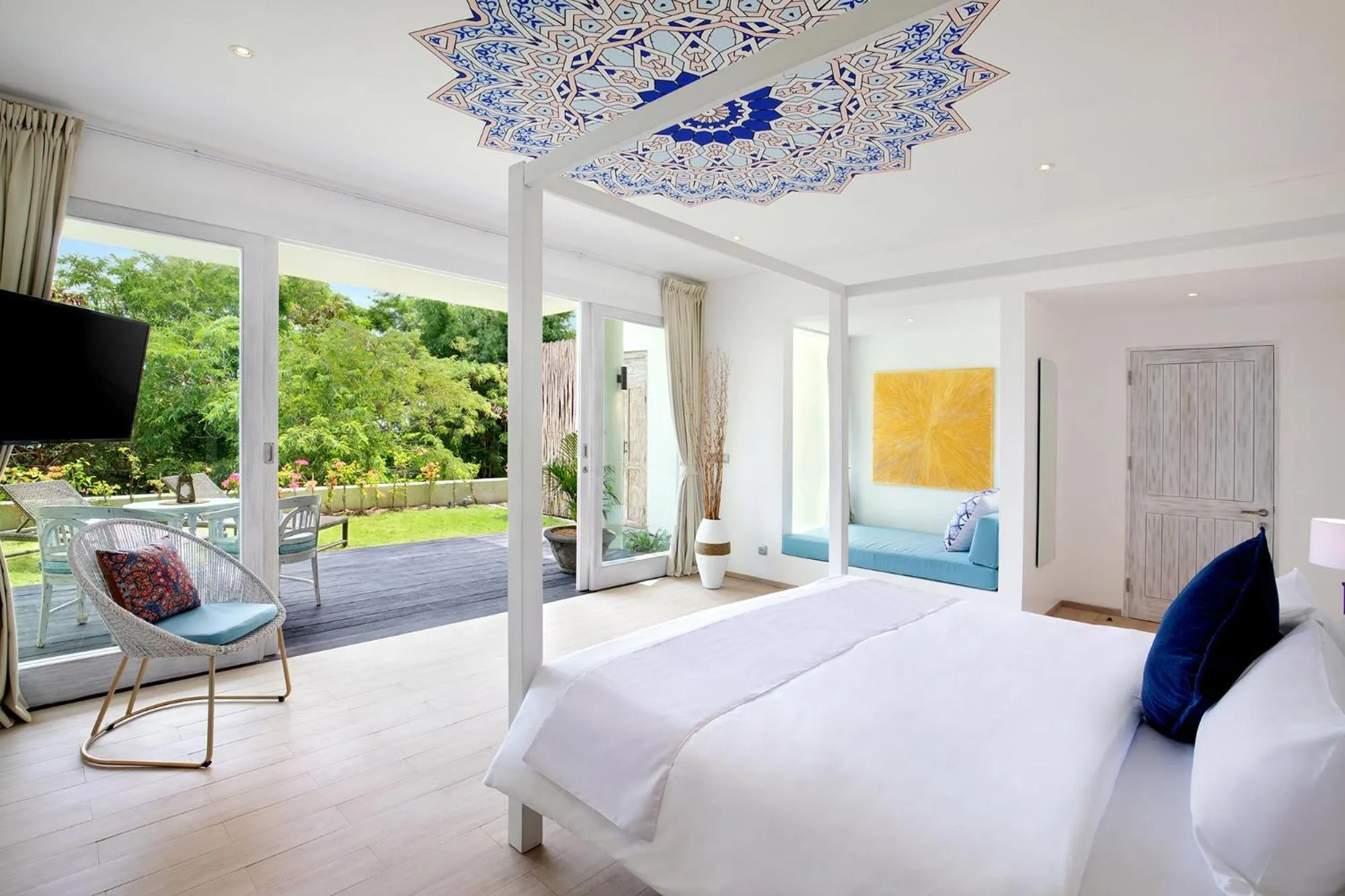 Bedroom, Bed in Hidden Hills Villas - Small Luxury Hotels of The World