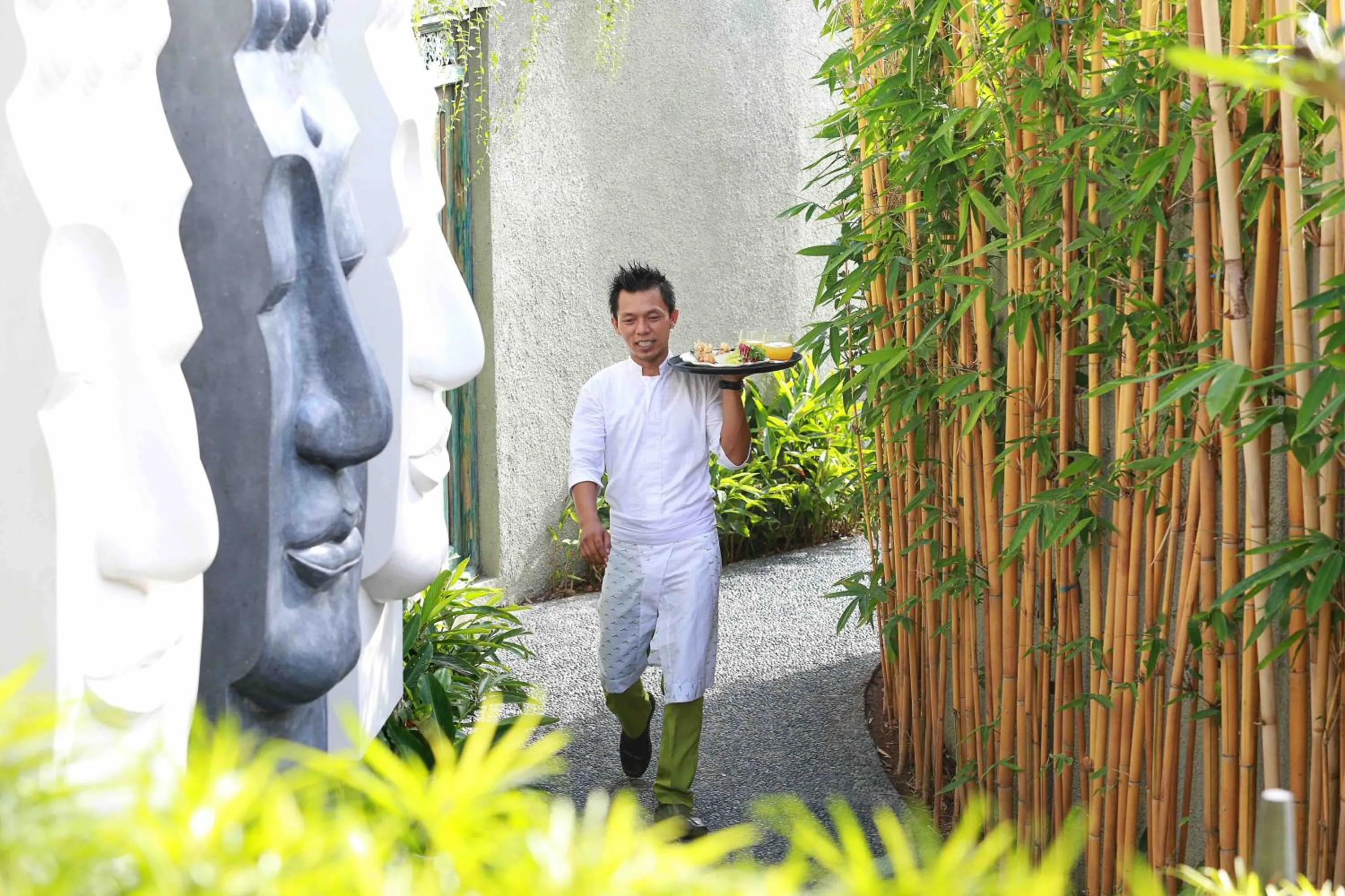 Staff in Hidden Hills Villas - Small Luxury Hotels of The World