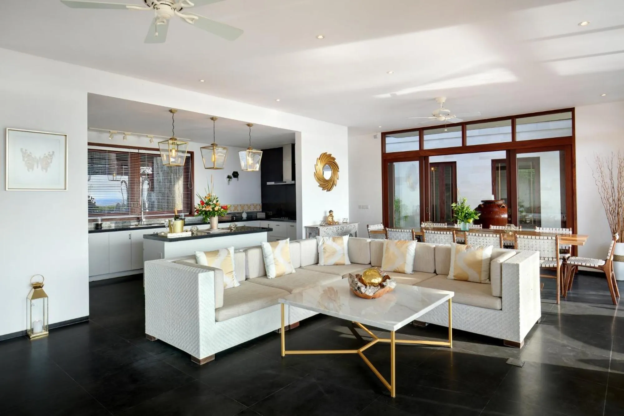 Living room in Hidden Hills Villas - Small Luxury Hotels of The World