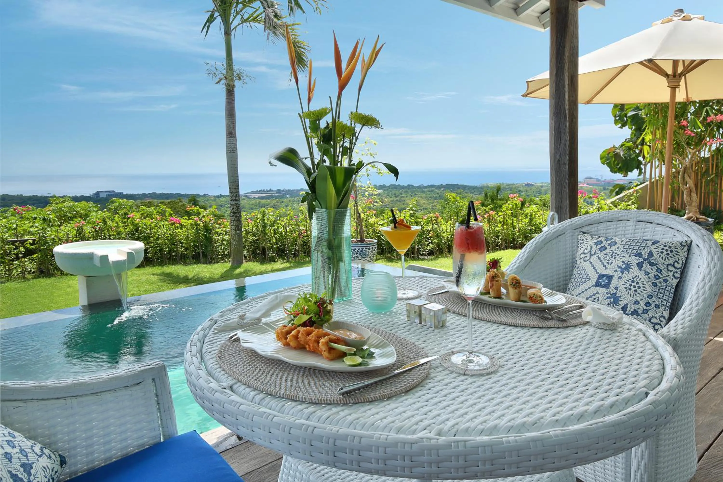 Balcony/Terrace in Hidden Hills Villas - Small Luxury Hotels of The World