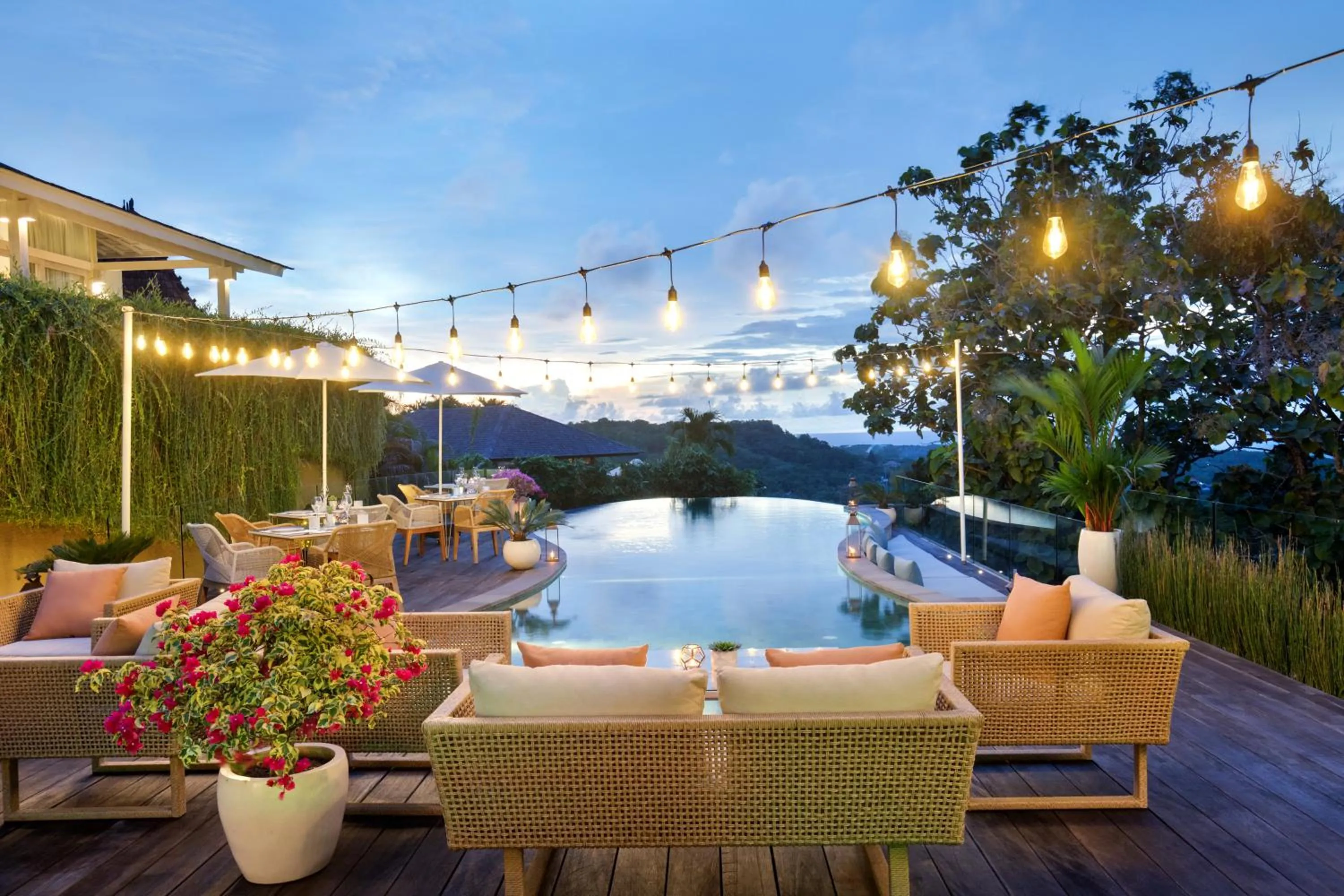 Swimming pool in Hidden Hills Villas - Small Luxury Hotels of The World