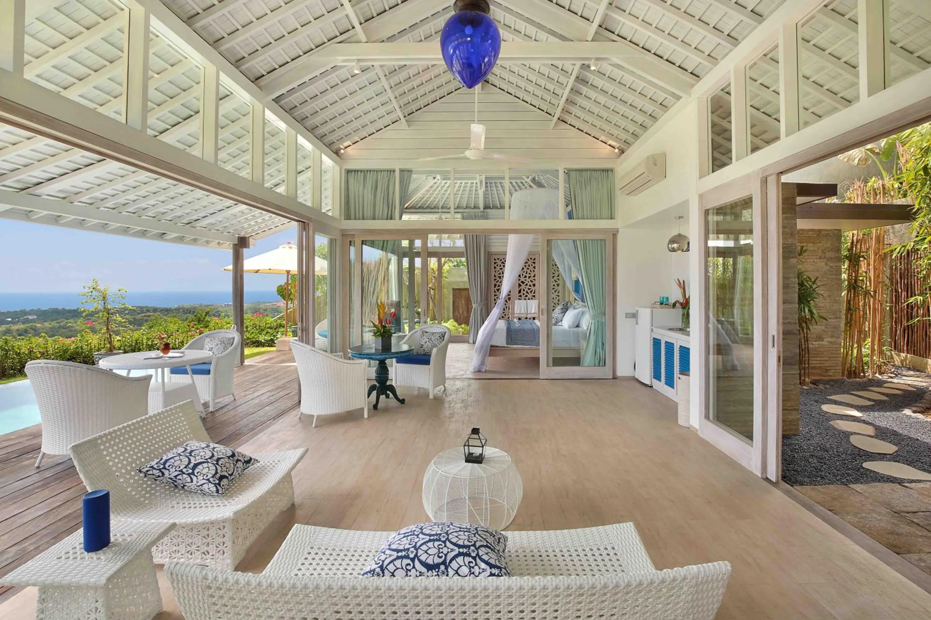 Seating area in Hidden Hills Villas - Small Luxury Hotels of The World