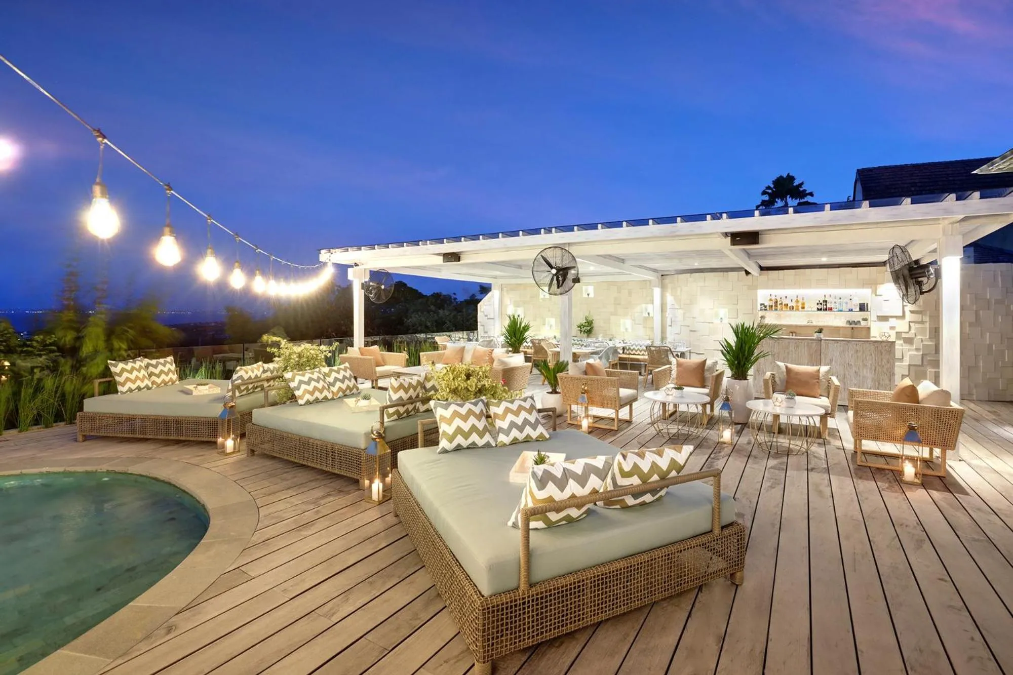 Swimming pool in Hidden Hills Villas - Small Luxury Hotels of The World