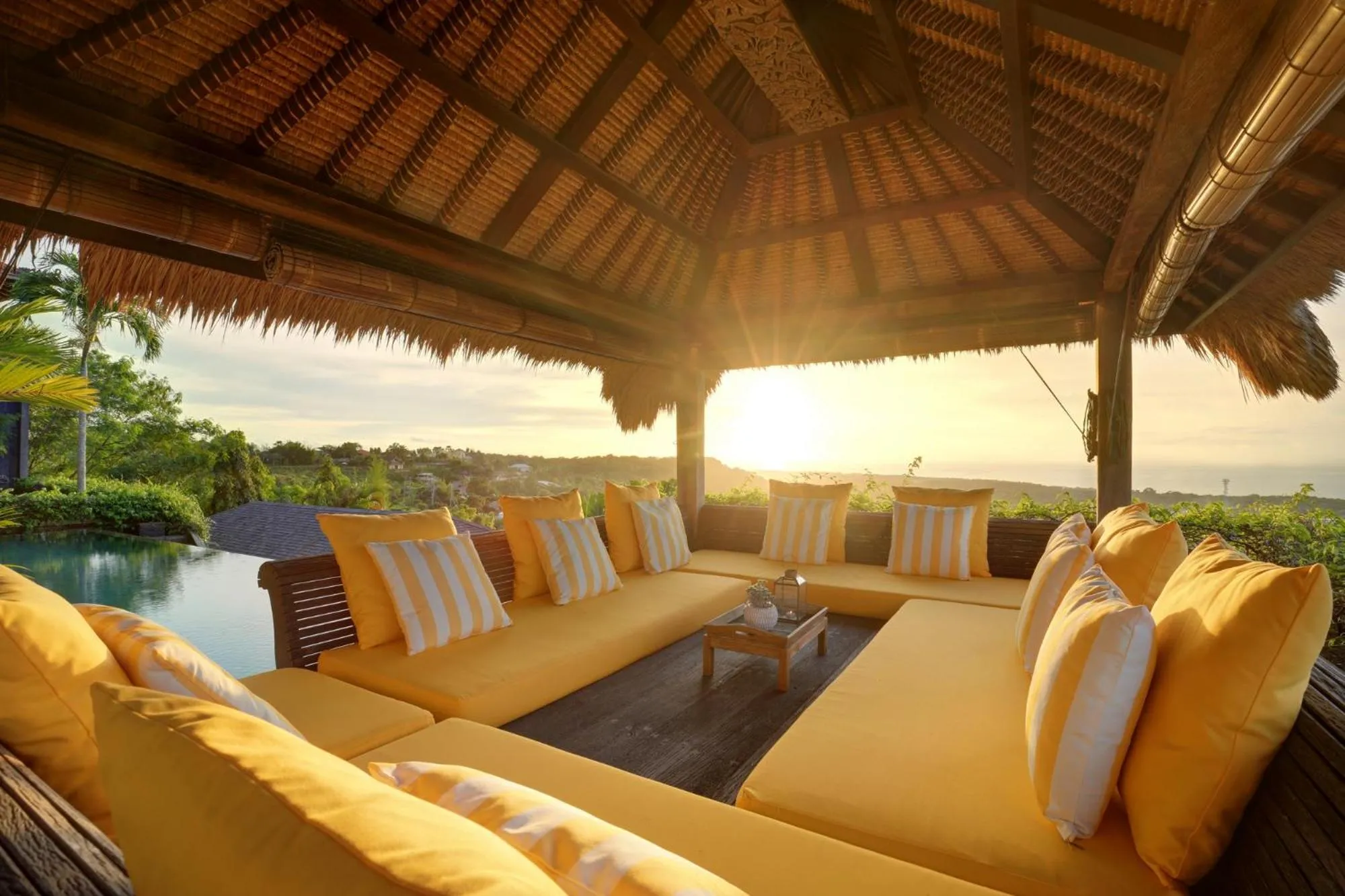 Seating area in Hidden Hills Villas - Small Luxury Hotels of The World