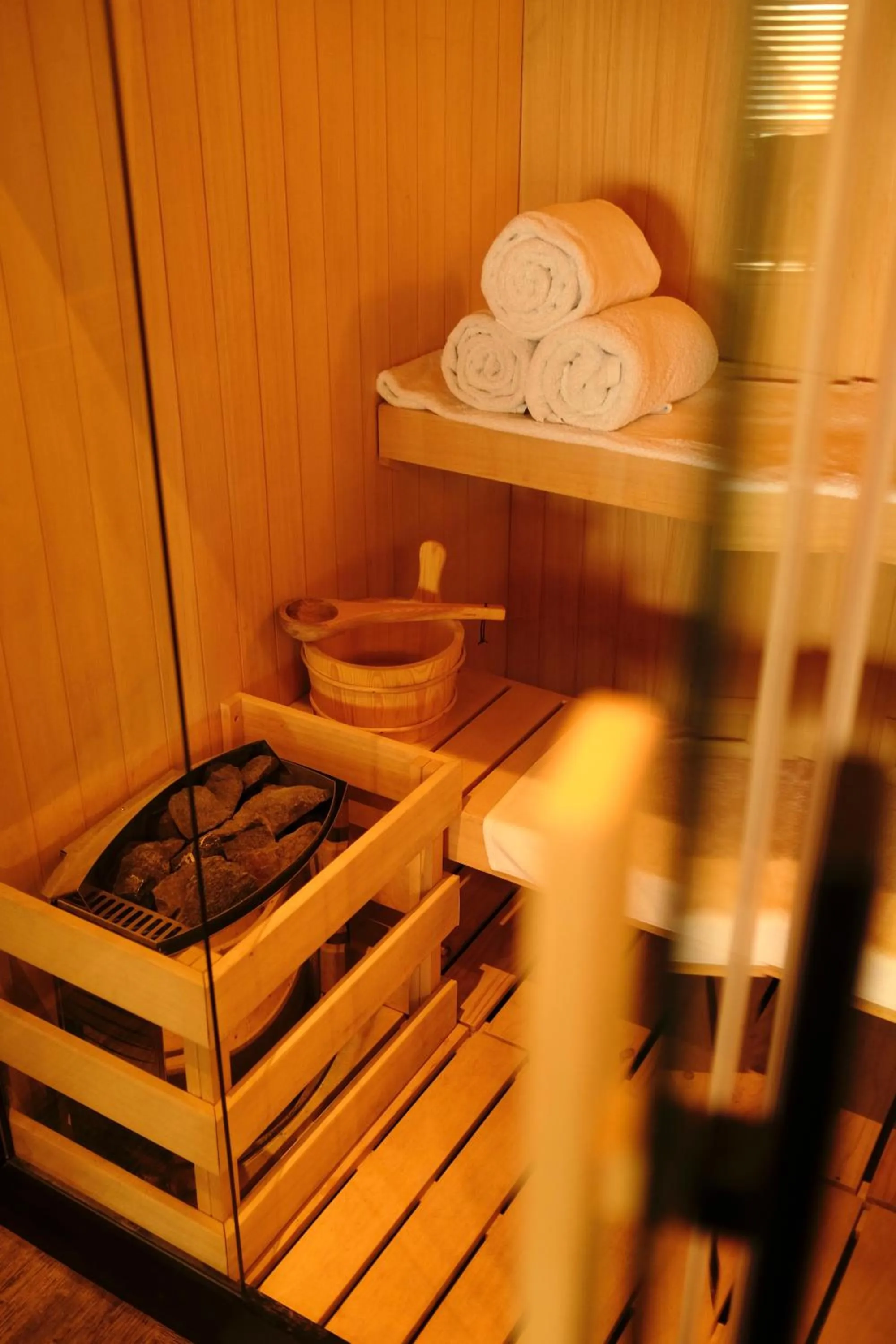 Sauna in Hidden Hills Villas - Small Luxury Hotels of The World