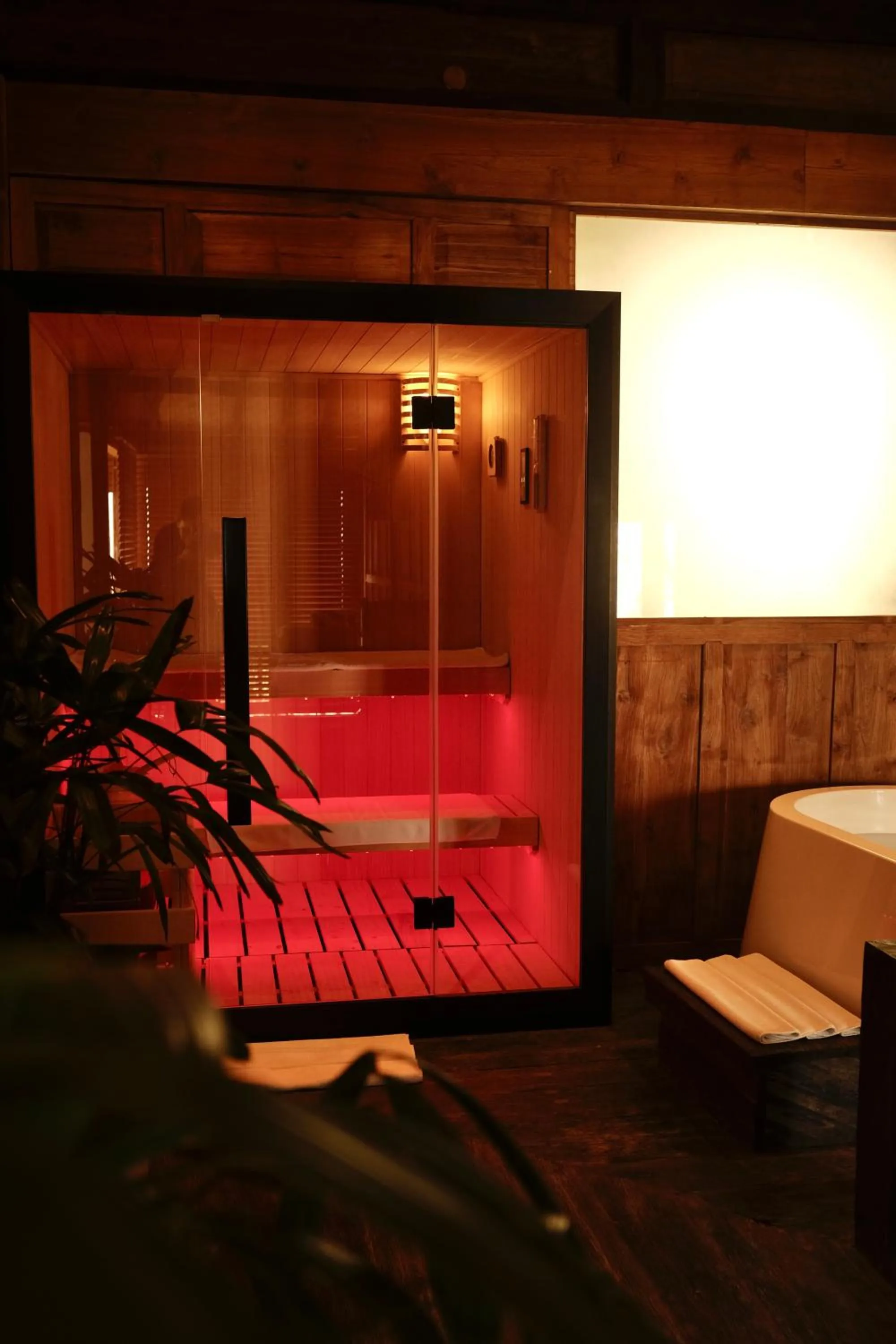 Sauna in Hidden Hills Villas - Small Luxury Hotels of The World