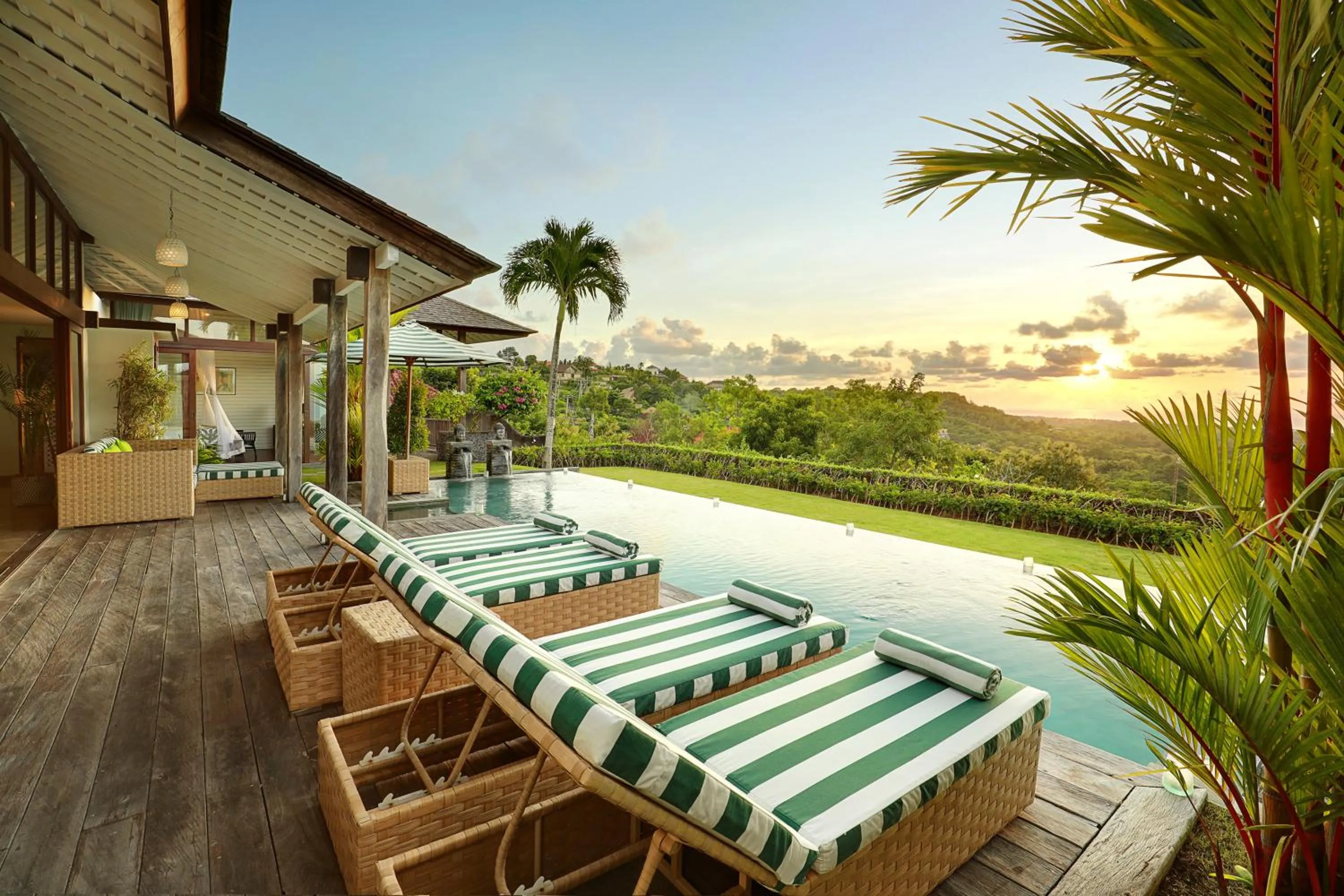 Patio in Hidden Hills Villas - Small Luxury Hotels of The World