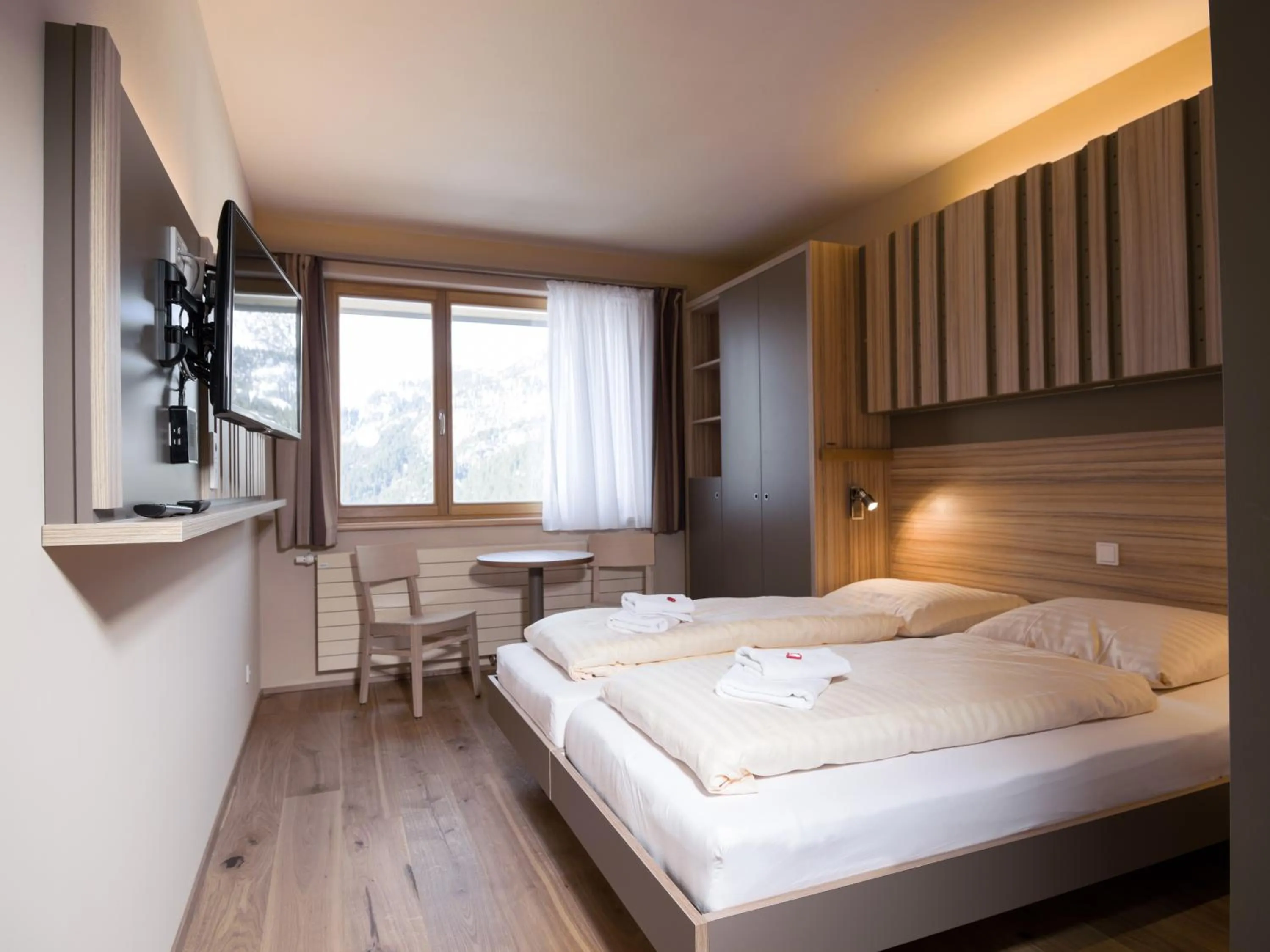 Bed in JUFA Hotel Malbun