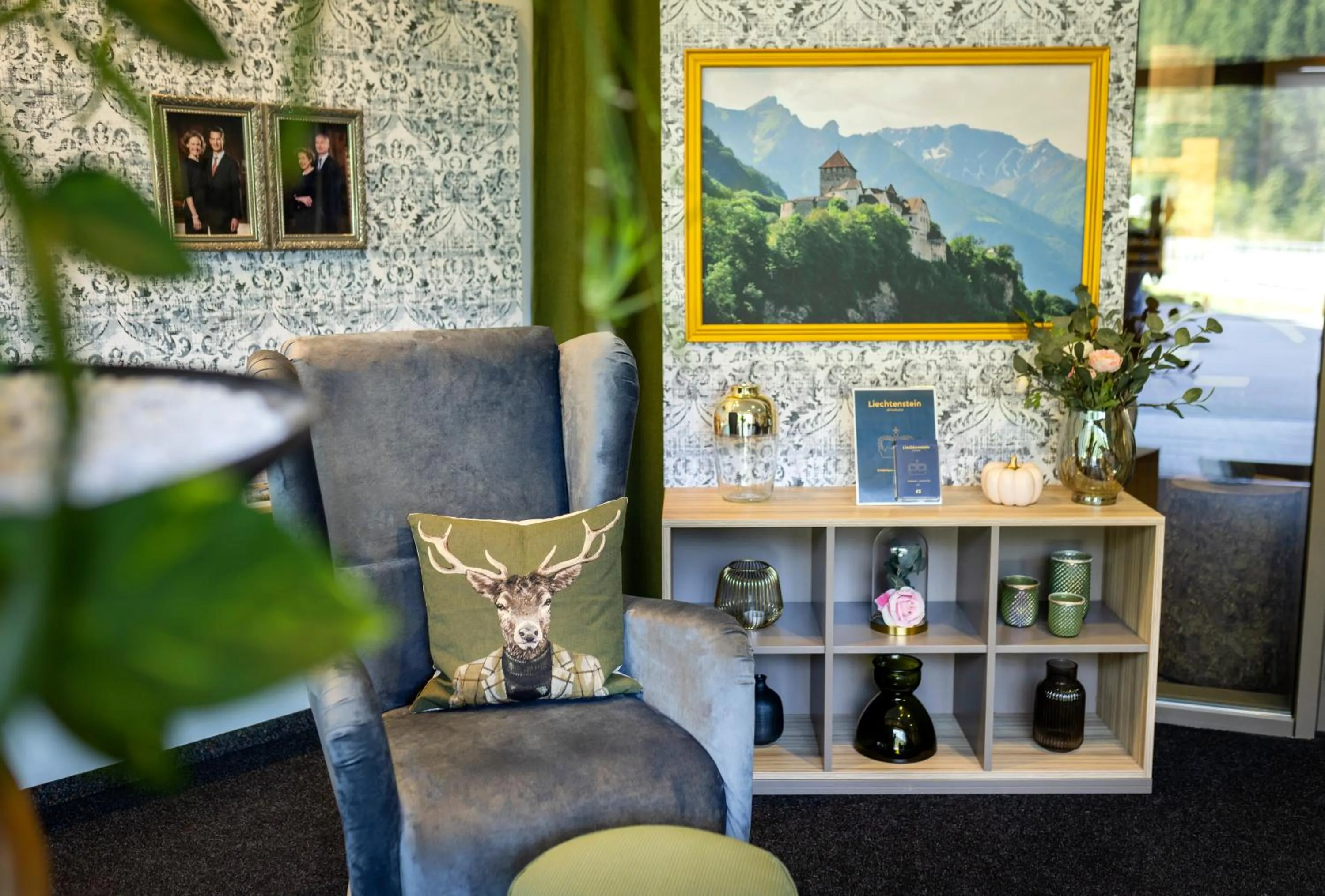 Decorative detail in JUFA Hotel Malbun