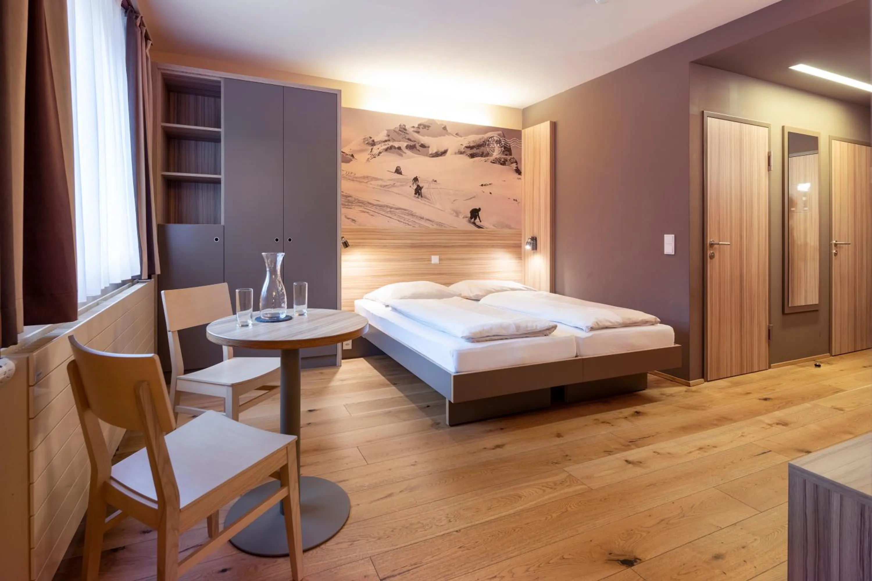 Photo of the whole room, Bed in JUFA Hotel Malbun