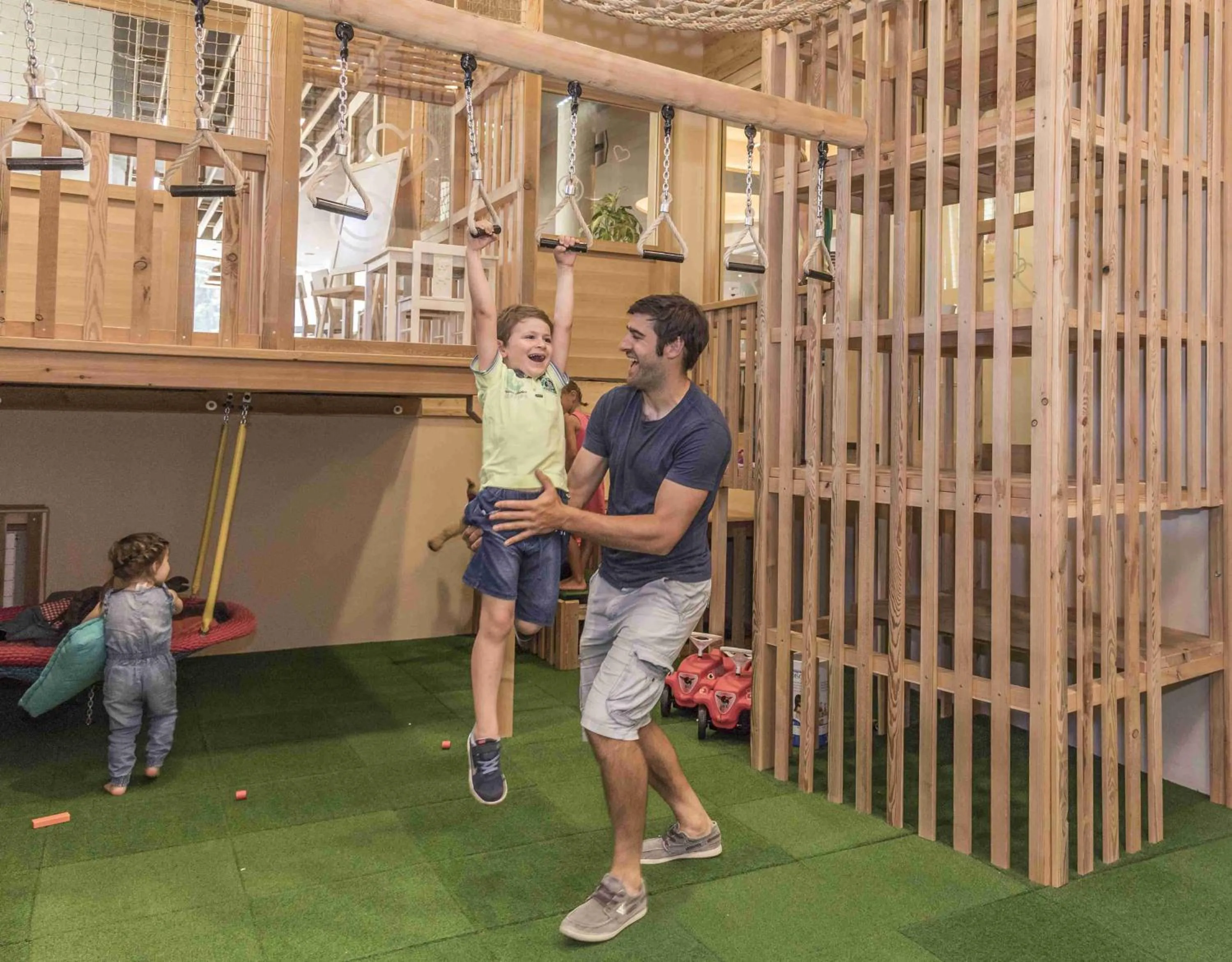 Children play ground in JUFA Hotel Malbun