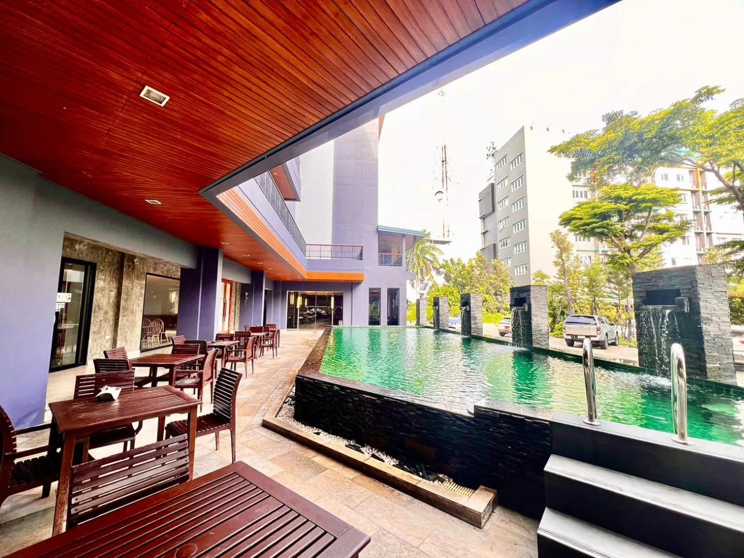 Swimming pool in The Proud Exclusive Hotel-SHA Plus