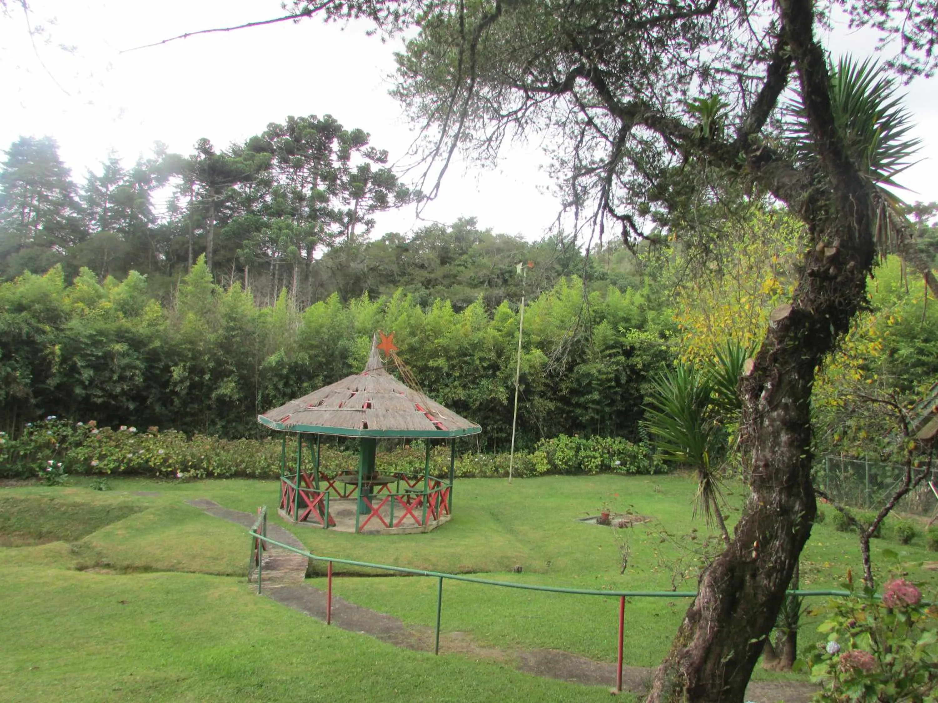 Garden view in Moinho Itália Hotel