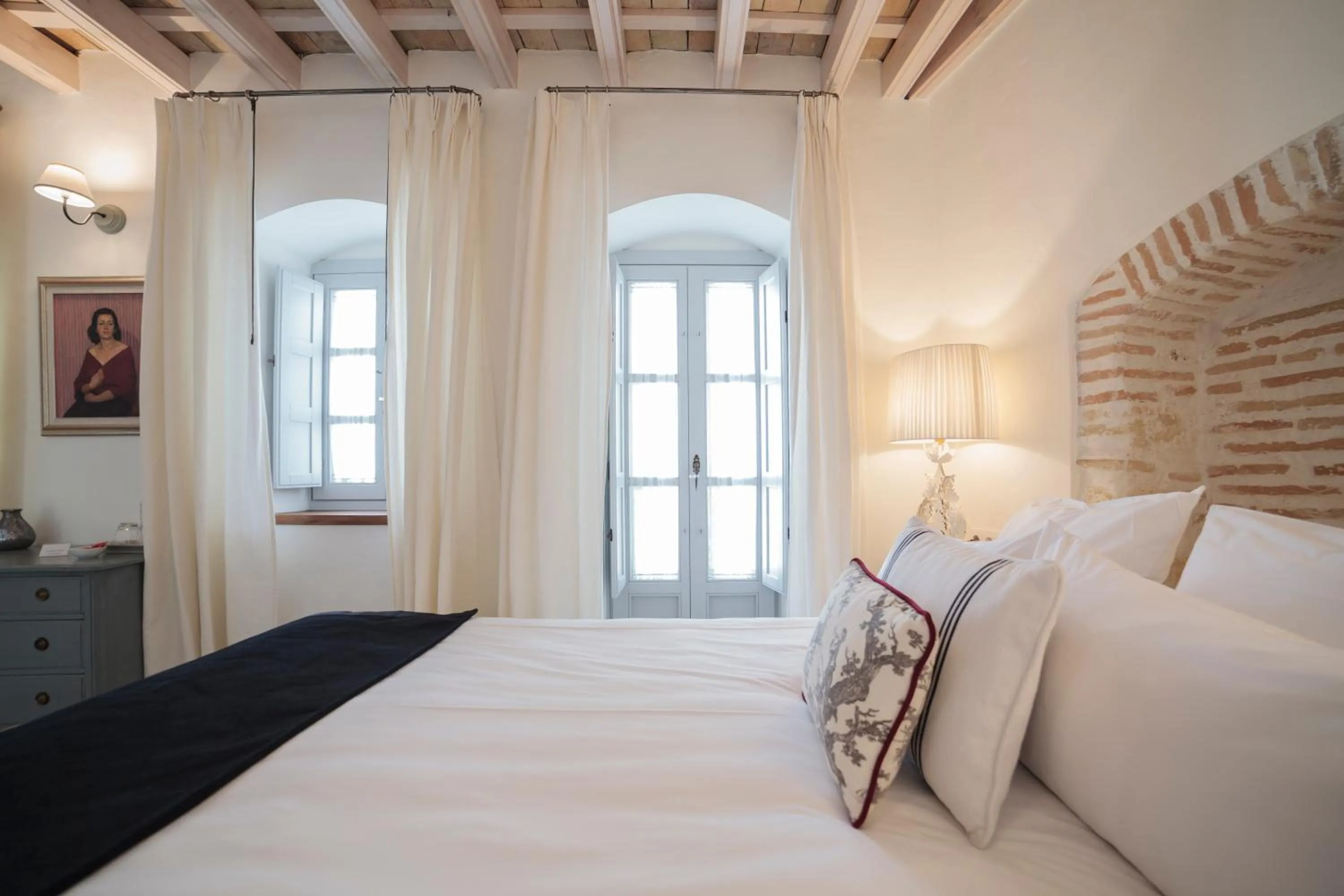 Decorative detail, Bed in Casa Shelly Hospedería