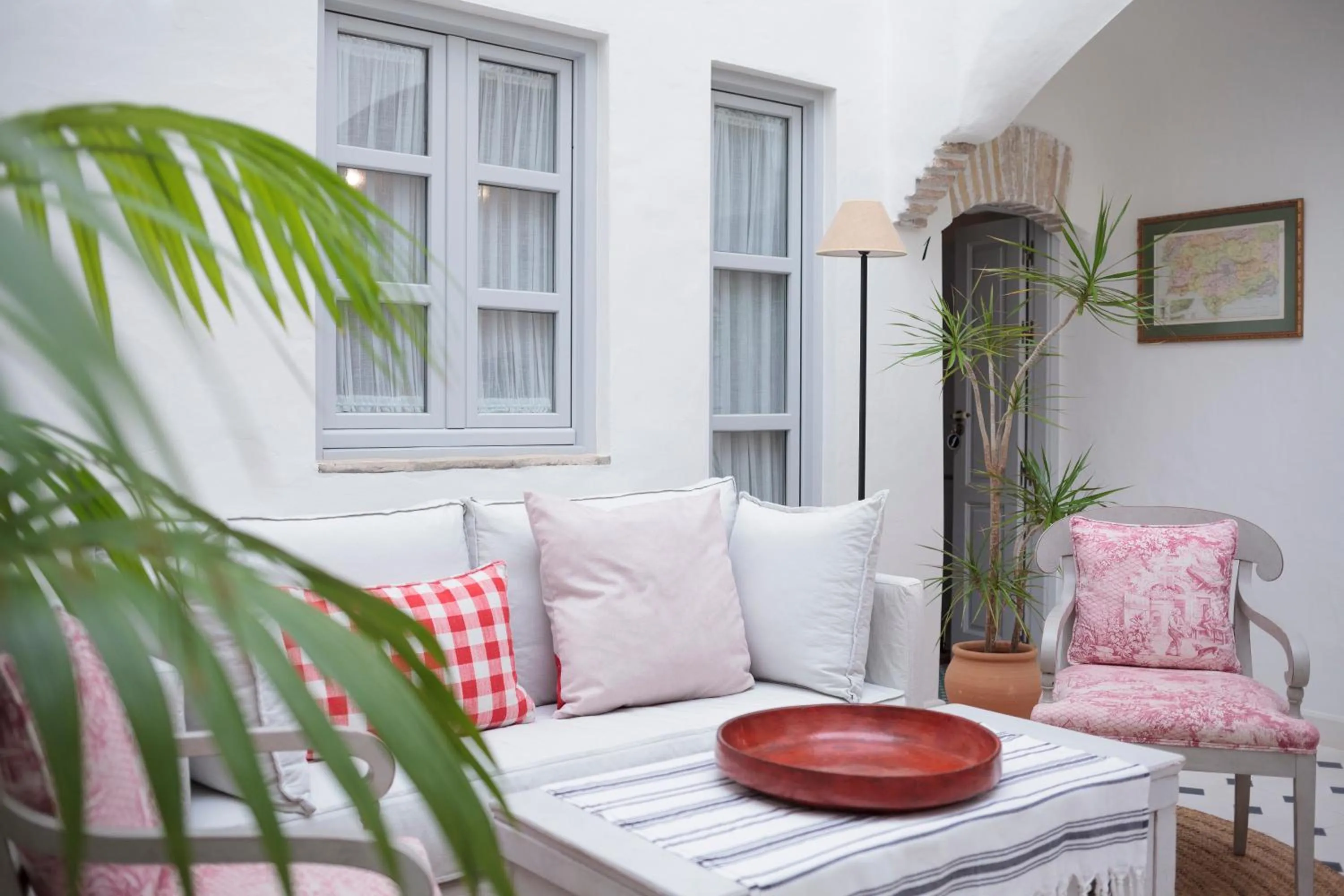 Inner courtyard view in Casa Shelly Hospedería