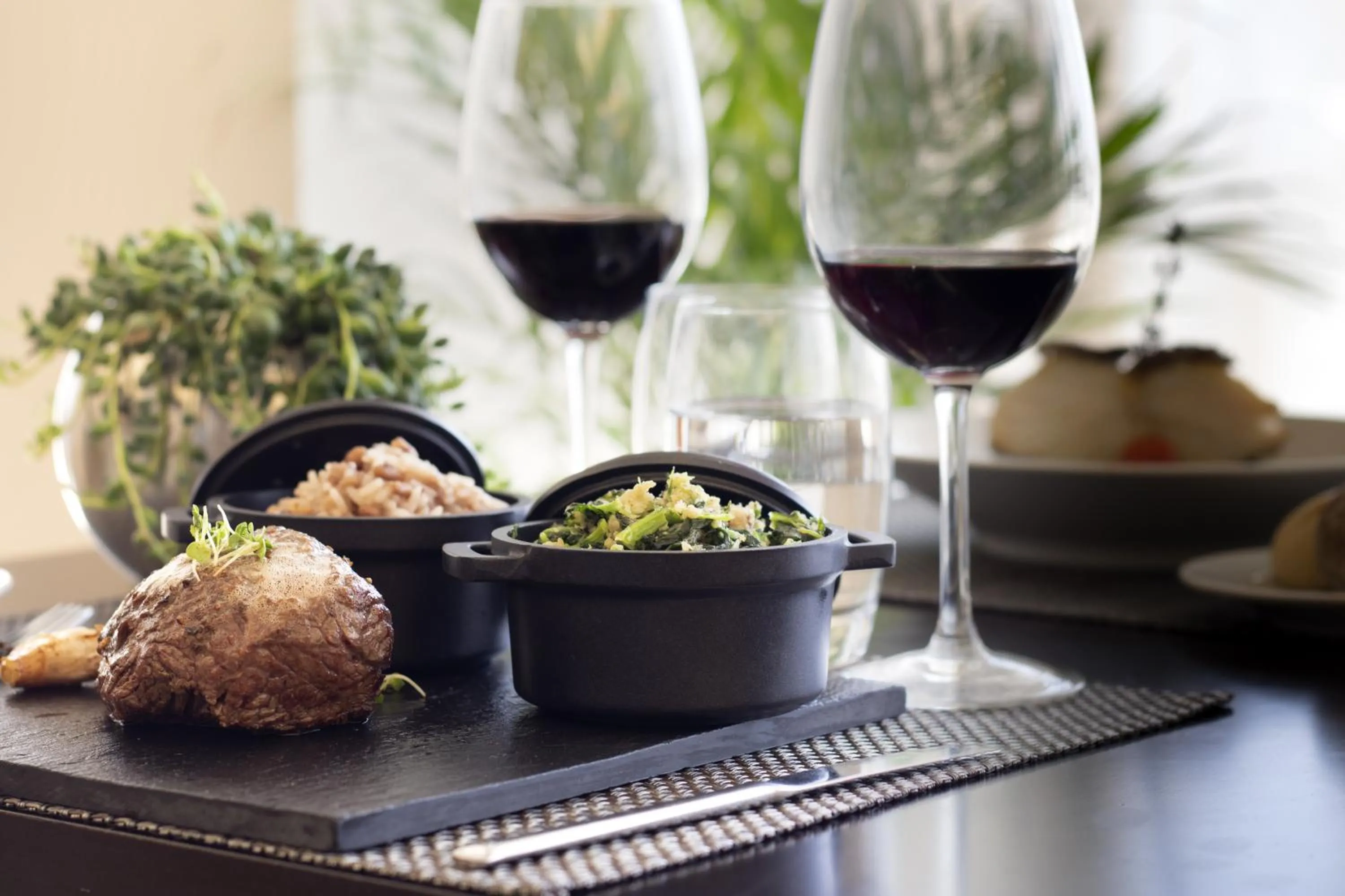 Meals in Luna Arcos Hotel Nature & Wellness