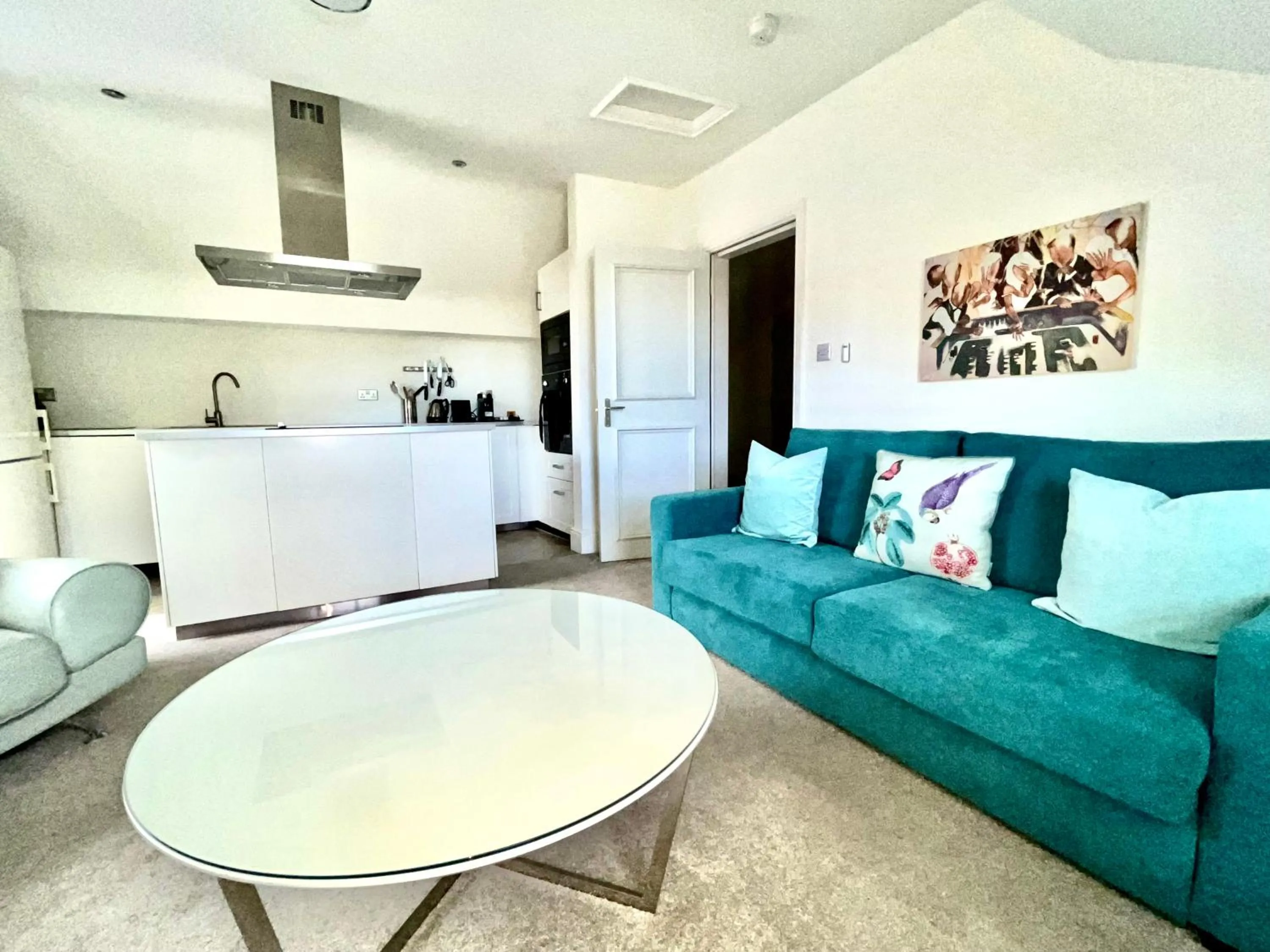 Kitchen or kitchenette in Mode Apartments St Annes