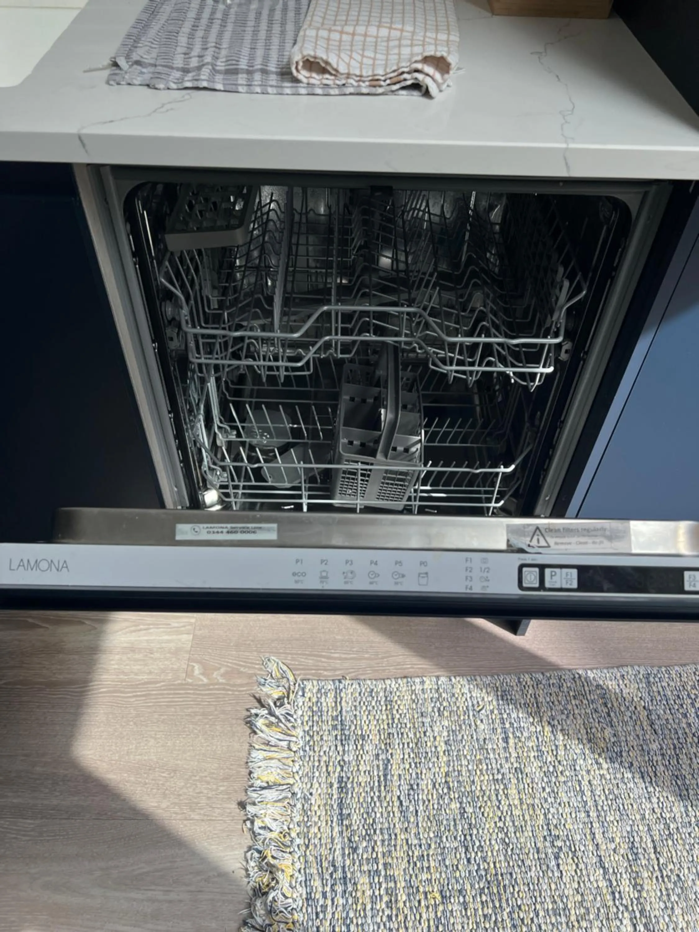 dishwasher in Mode Apartments St Annes