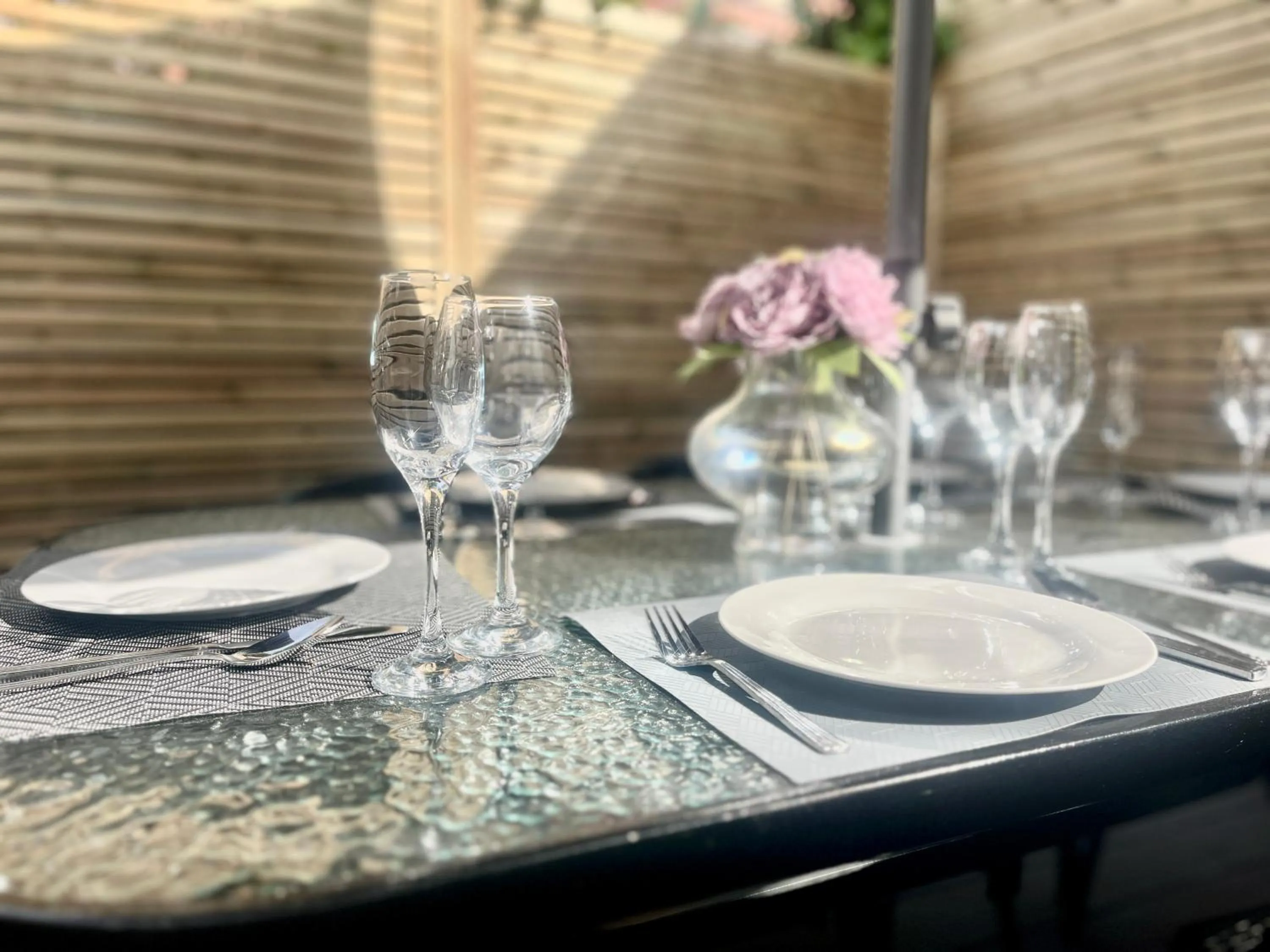 Patio in Mode Apartments St Annes