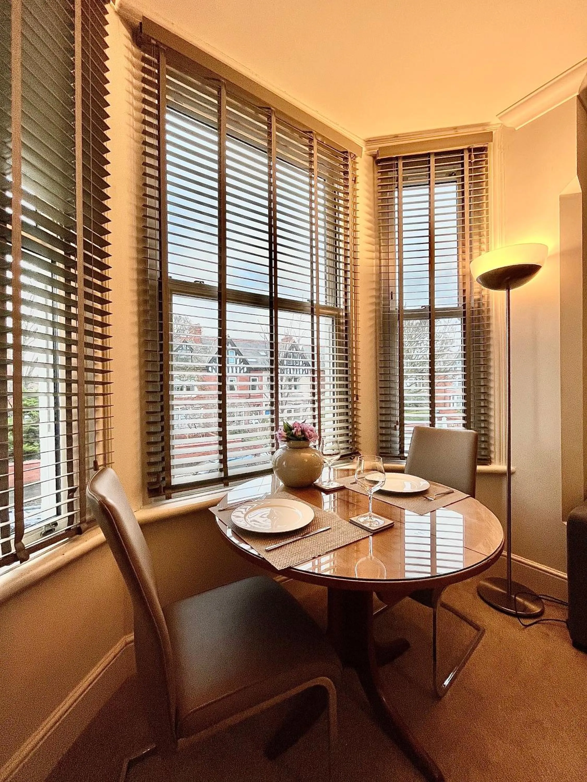 Dining area in Mode Apartments St Annes