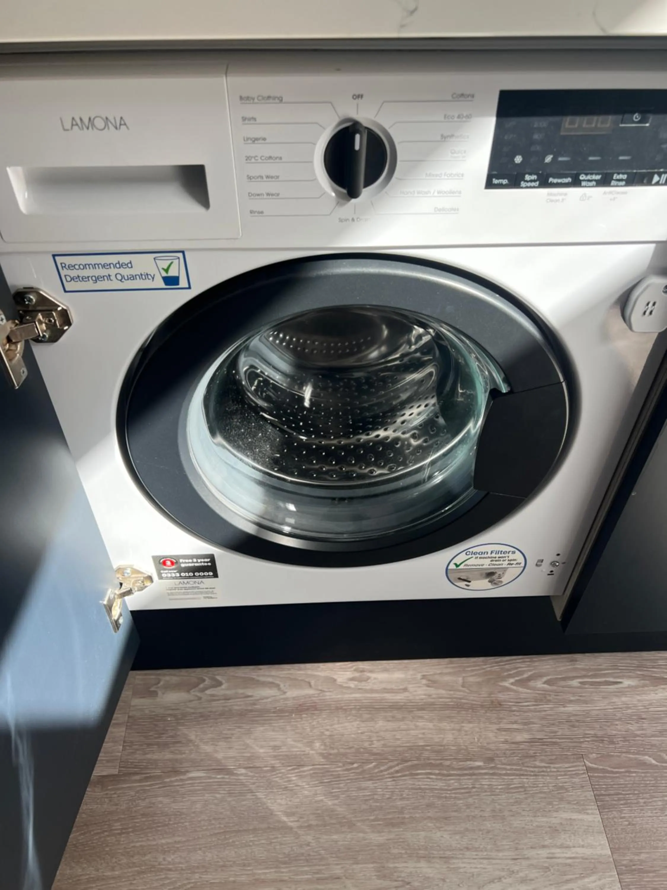 dryer in Mode Apartments St Annes