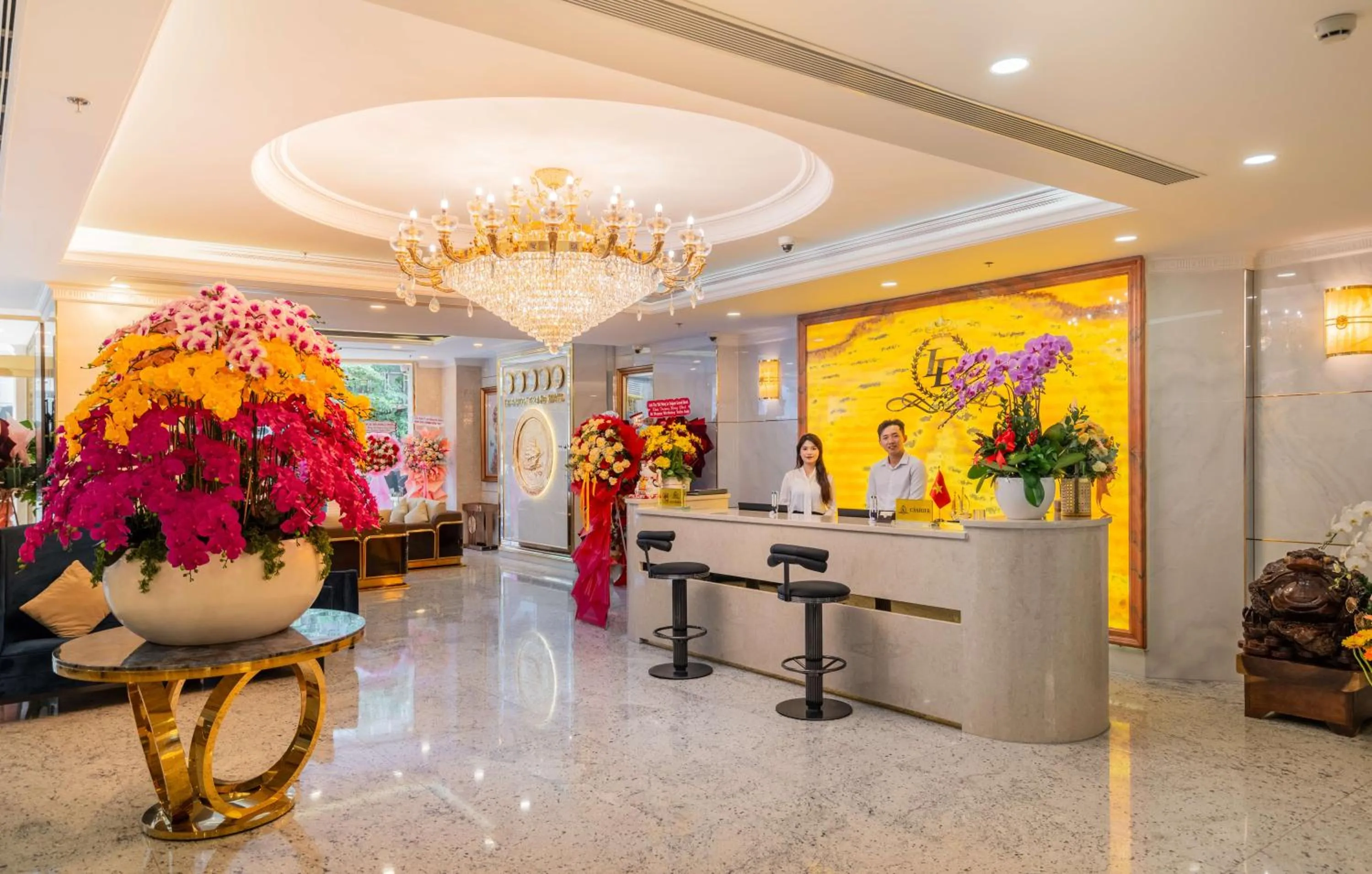 Lobby or reception in Le Saigon Grand Hotel
