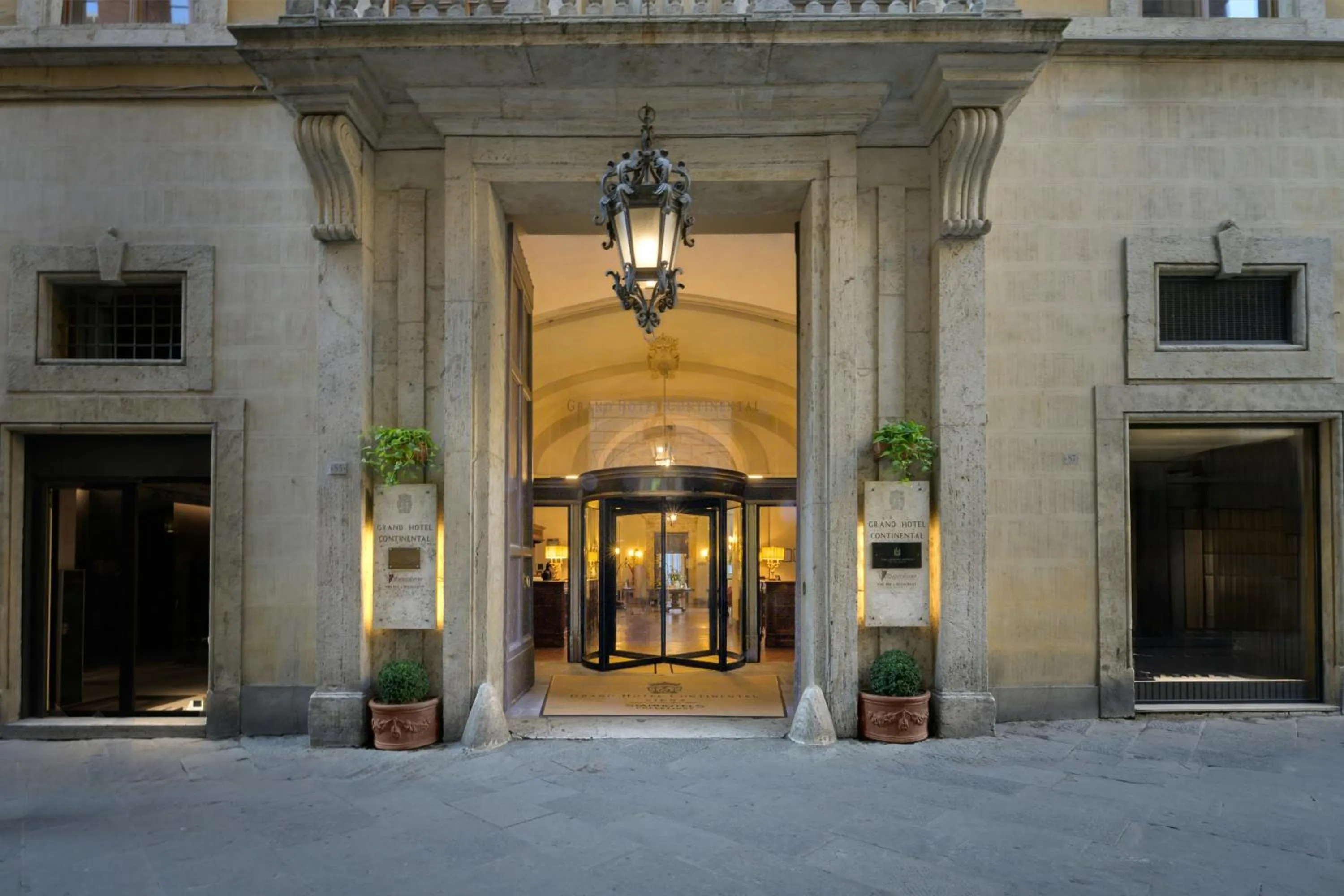 Property building in Grand Hotel Continental Siena - Starhotels Collezione