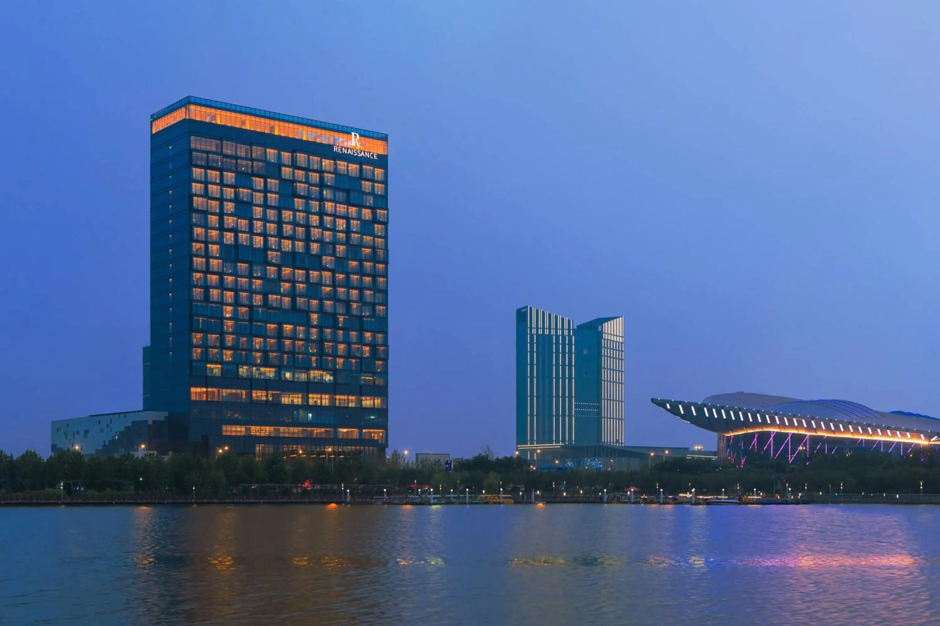 Property building in Renaissance Suzhou Wujiang Hotel