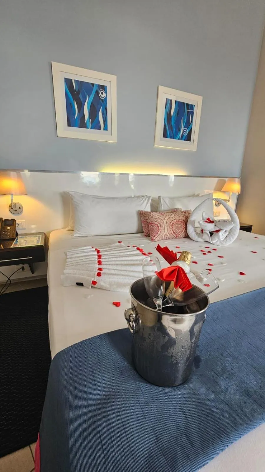 Bed in Hotel Dona Ana