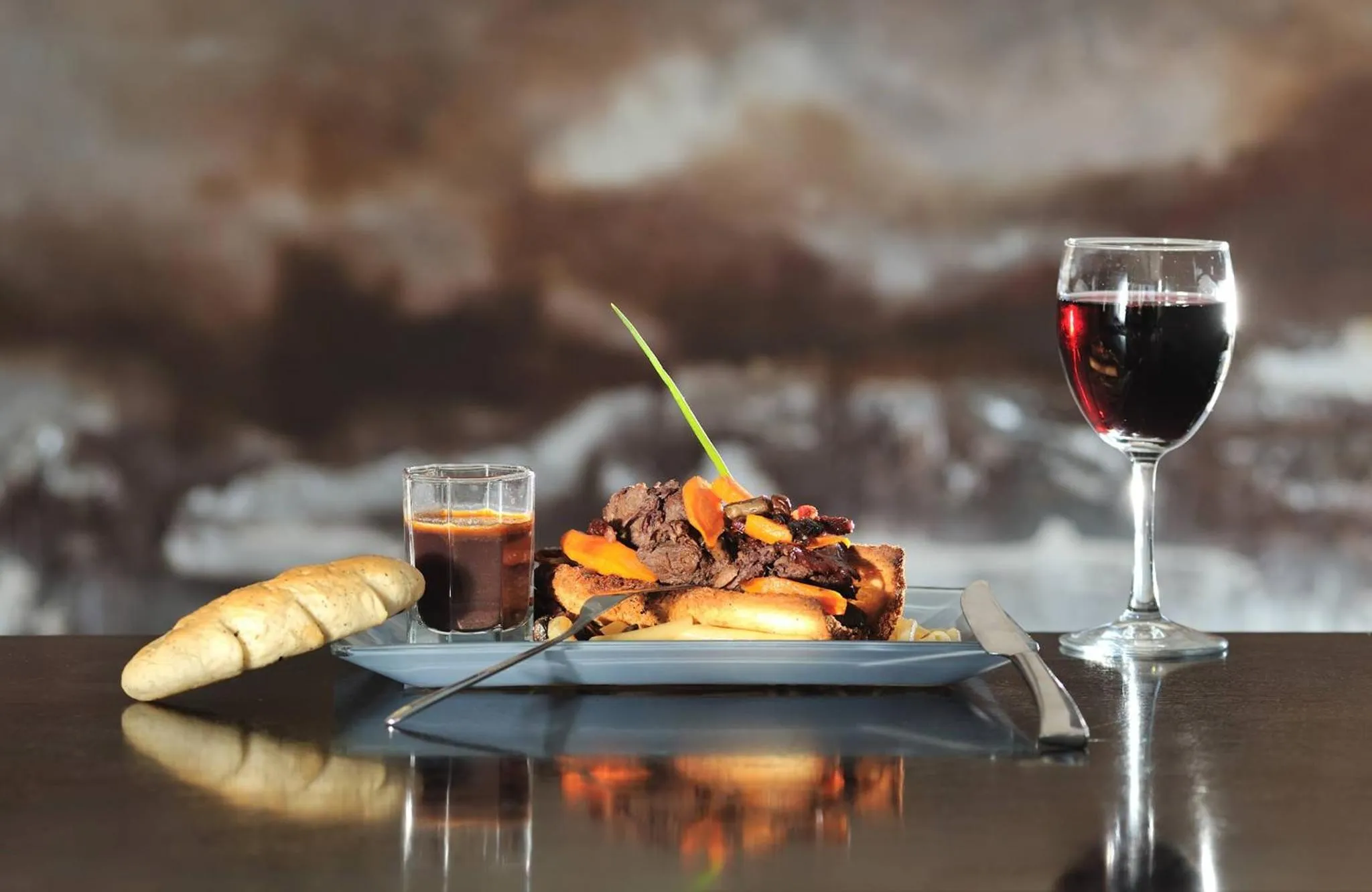 Food and drinks in Pullman Lubumbashi Grand Karavia.