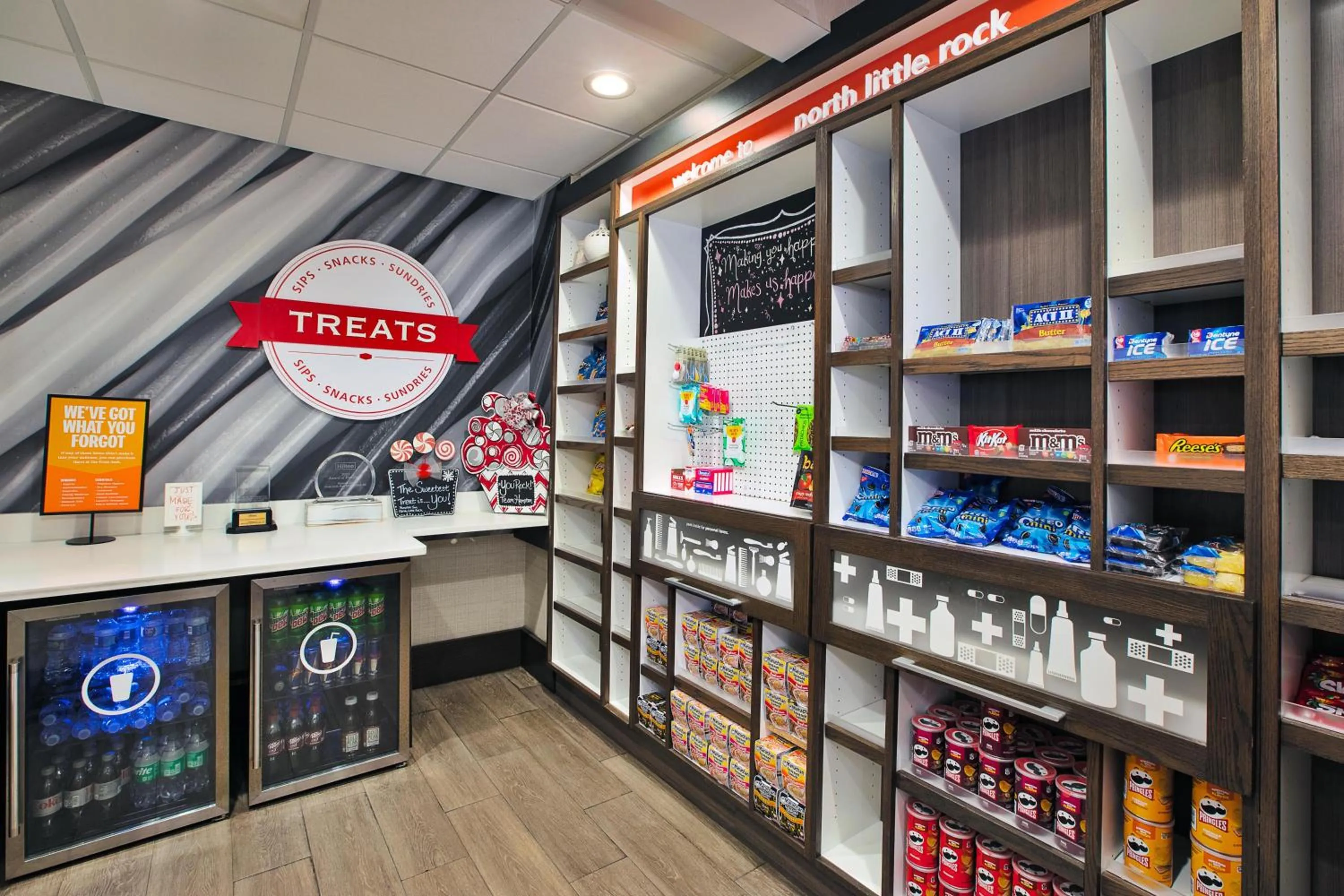 Restaurant/places to eat in Hampton Inn North Little Rock McCain Mall, AR