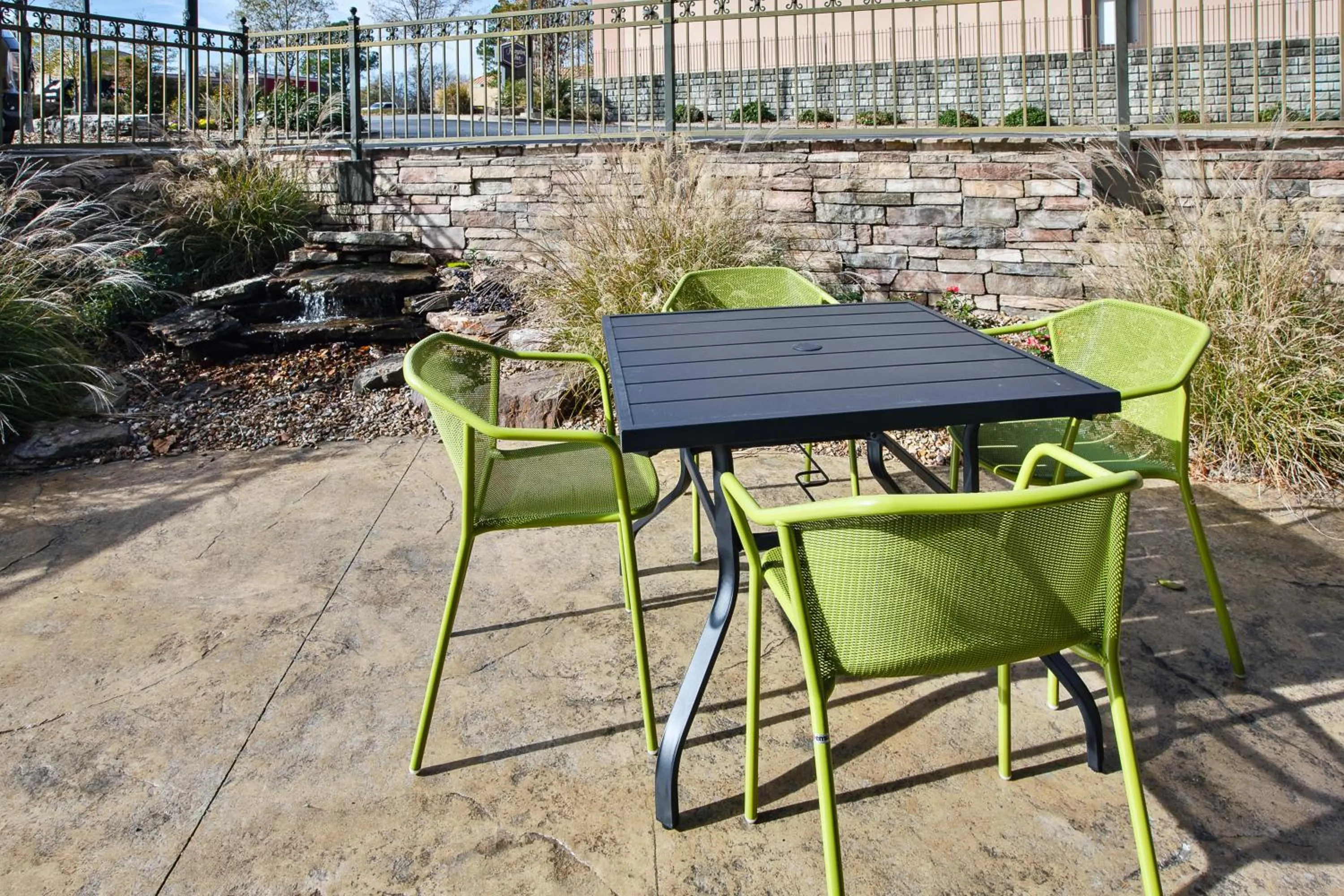 Patio in Hampton Inn North Little Rock McCain Mall, AR