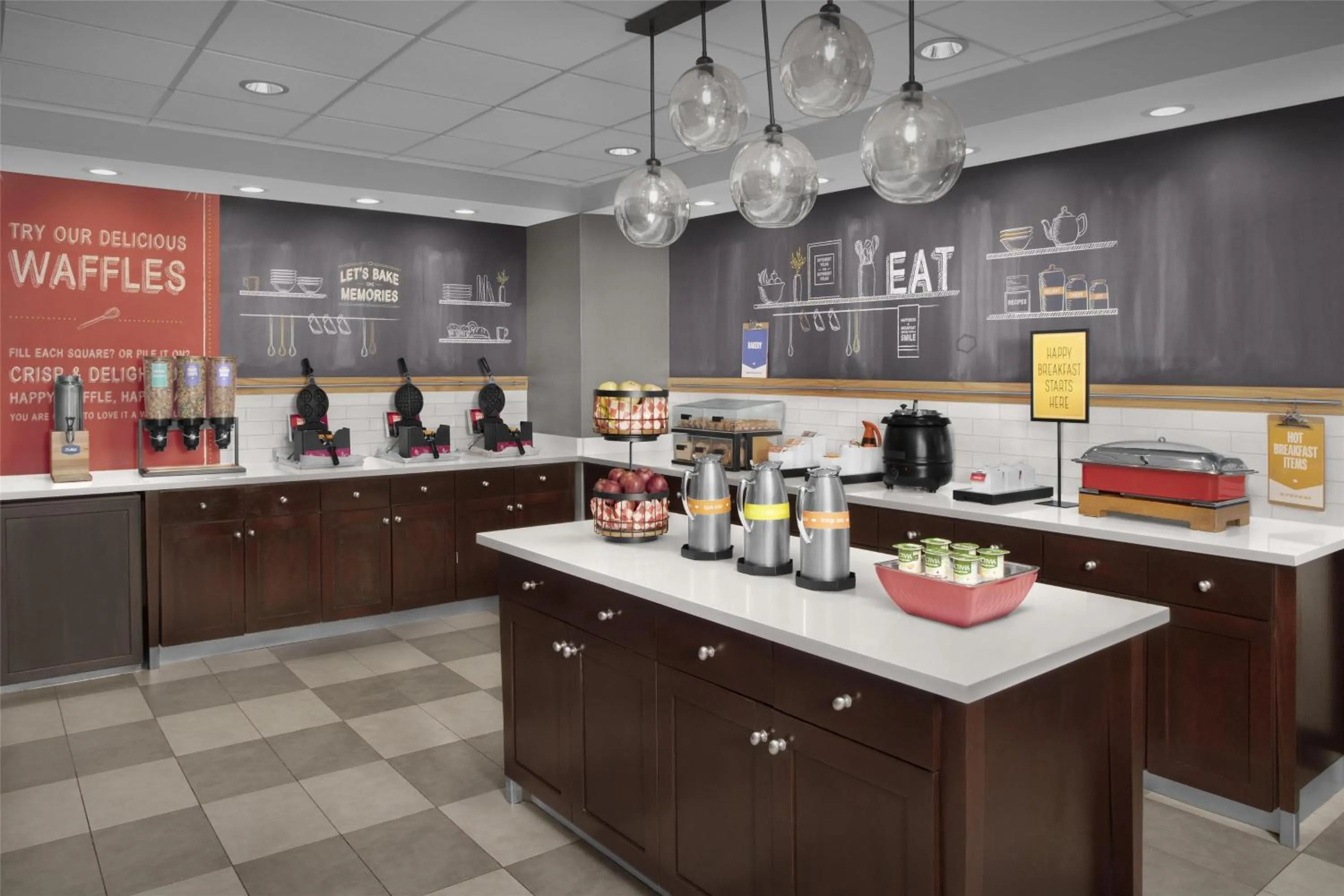 Breakfast in Hampton Inn and Suites Georgetown/Austin North, TX