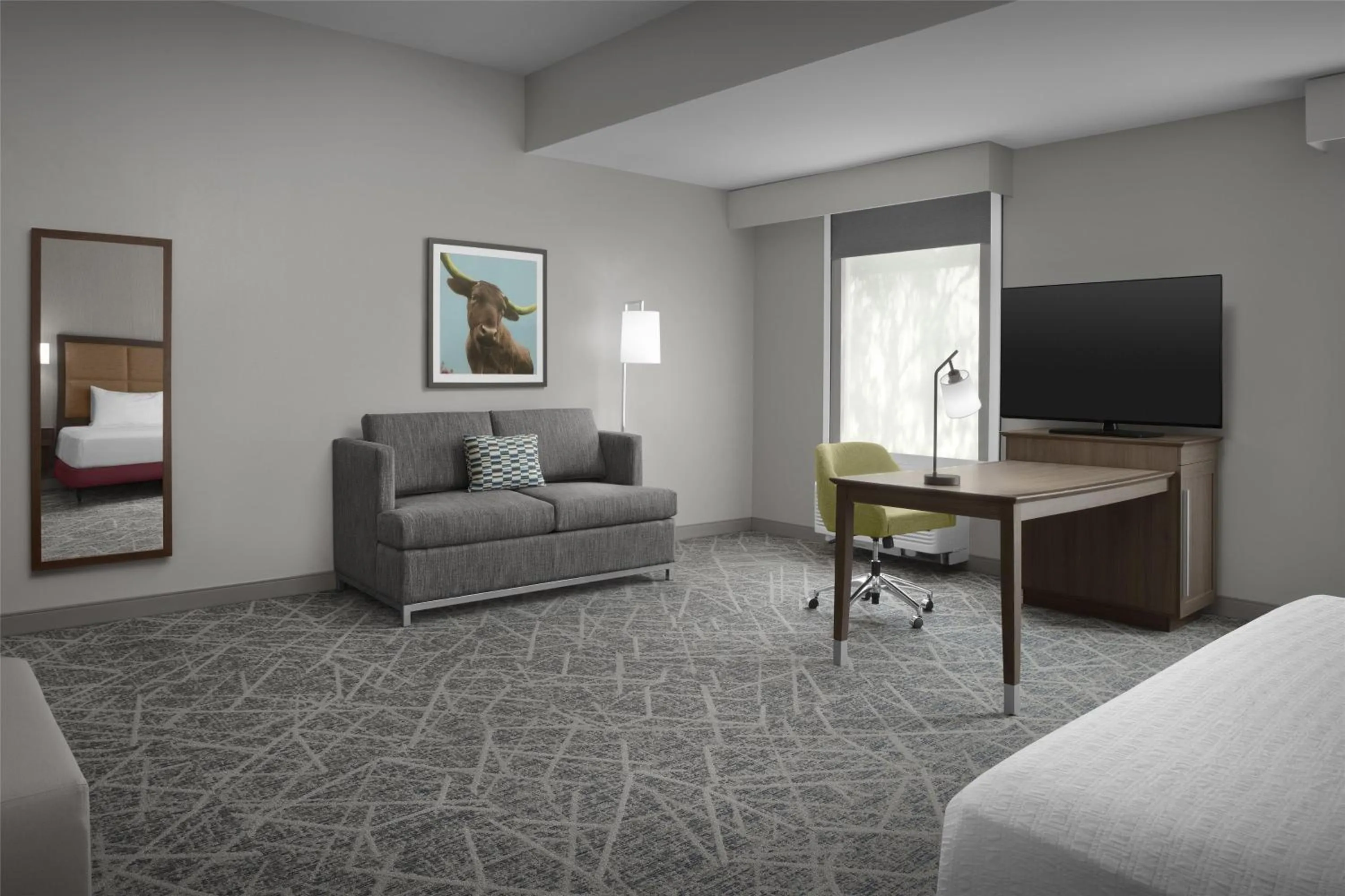 Bedroom, Bed in Hampton Inn and Suites Georgetown/Austin North, TX